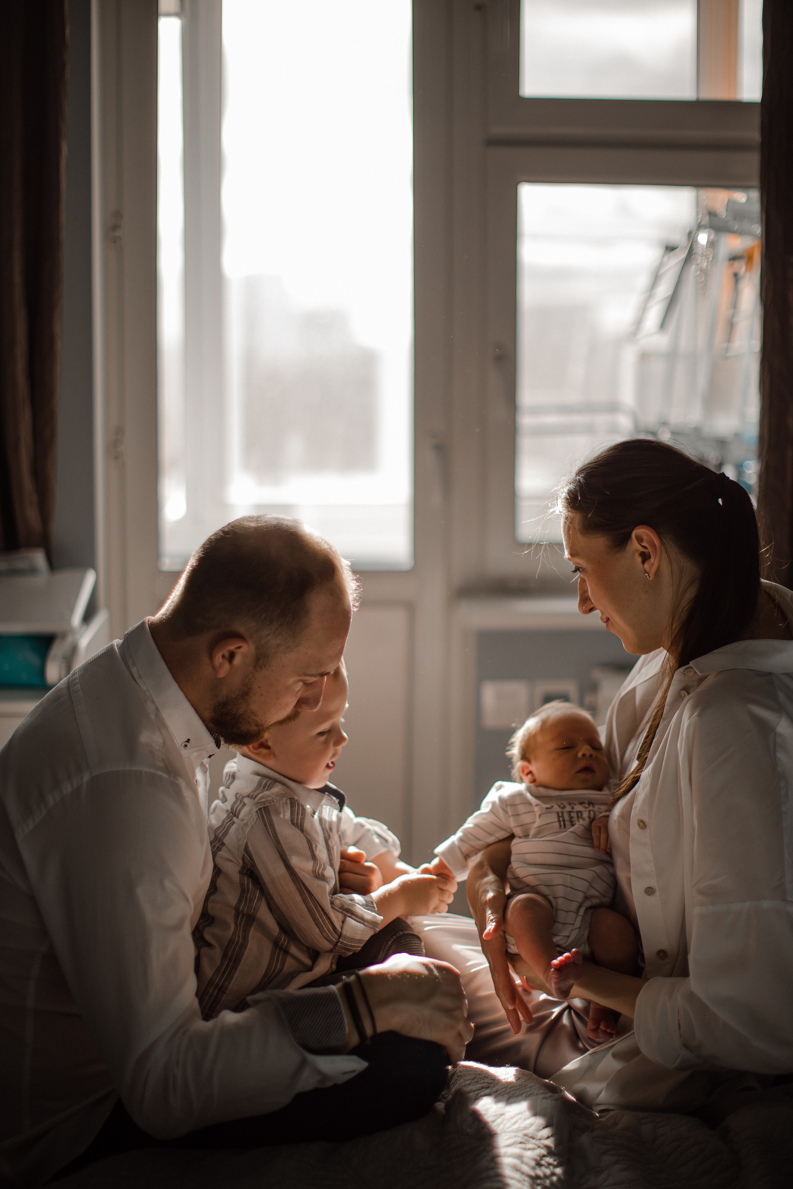Нелли с семьей. Семейный и детский фотограф в Москве Кузьмина Мария