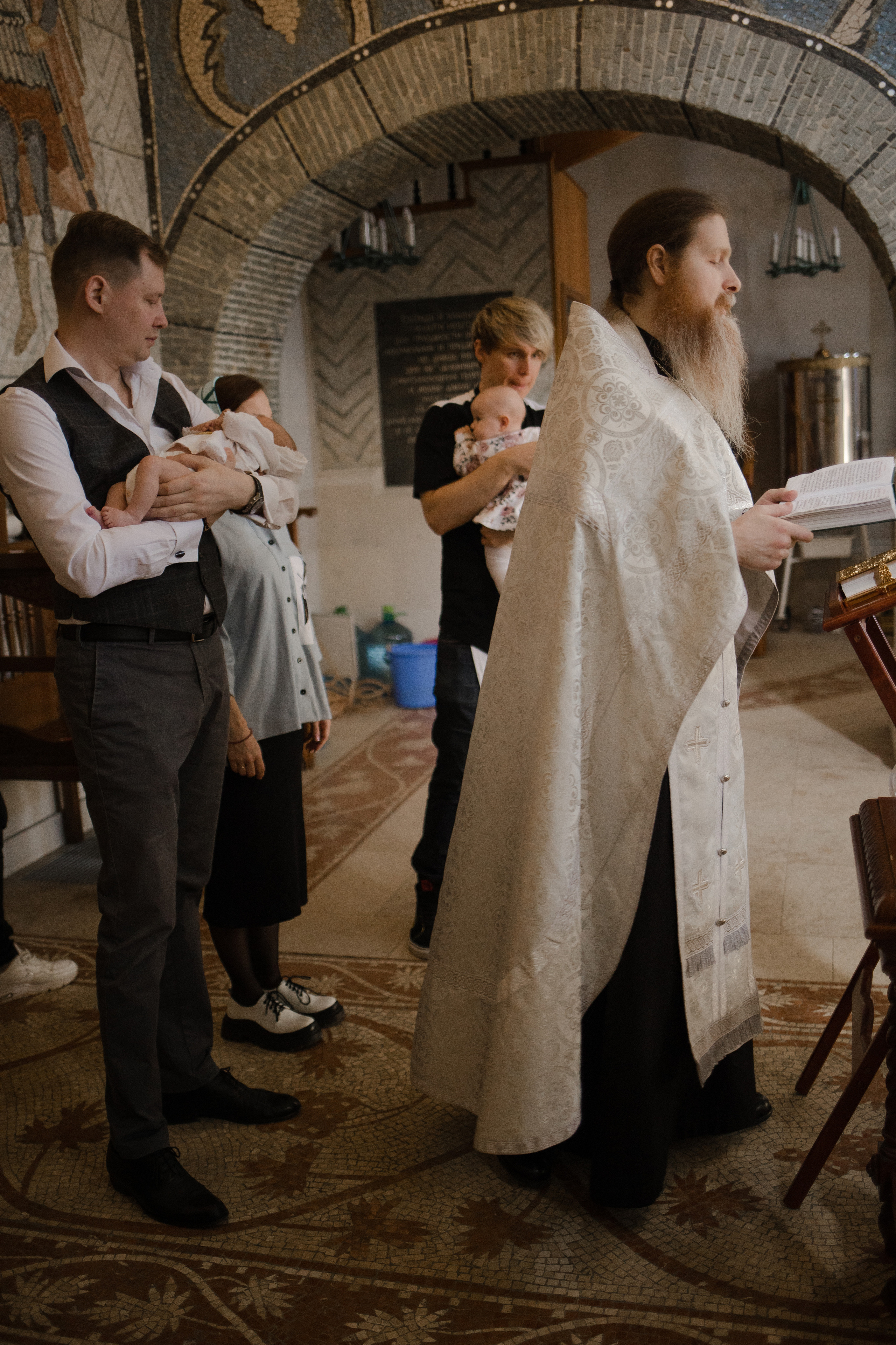 Крестины Давида. Семейный и детский фотограф в Москве Кузьмина Мария