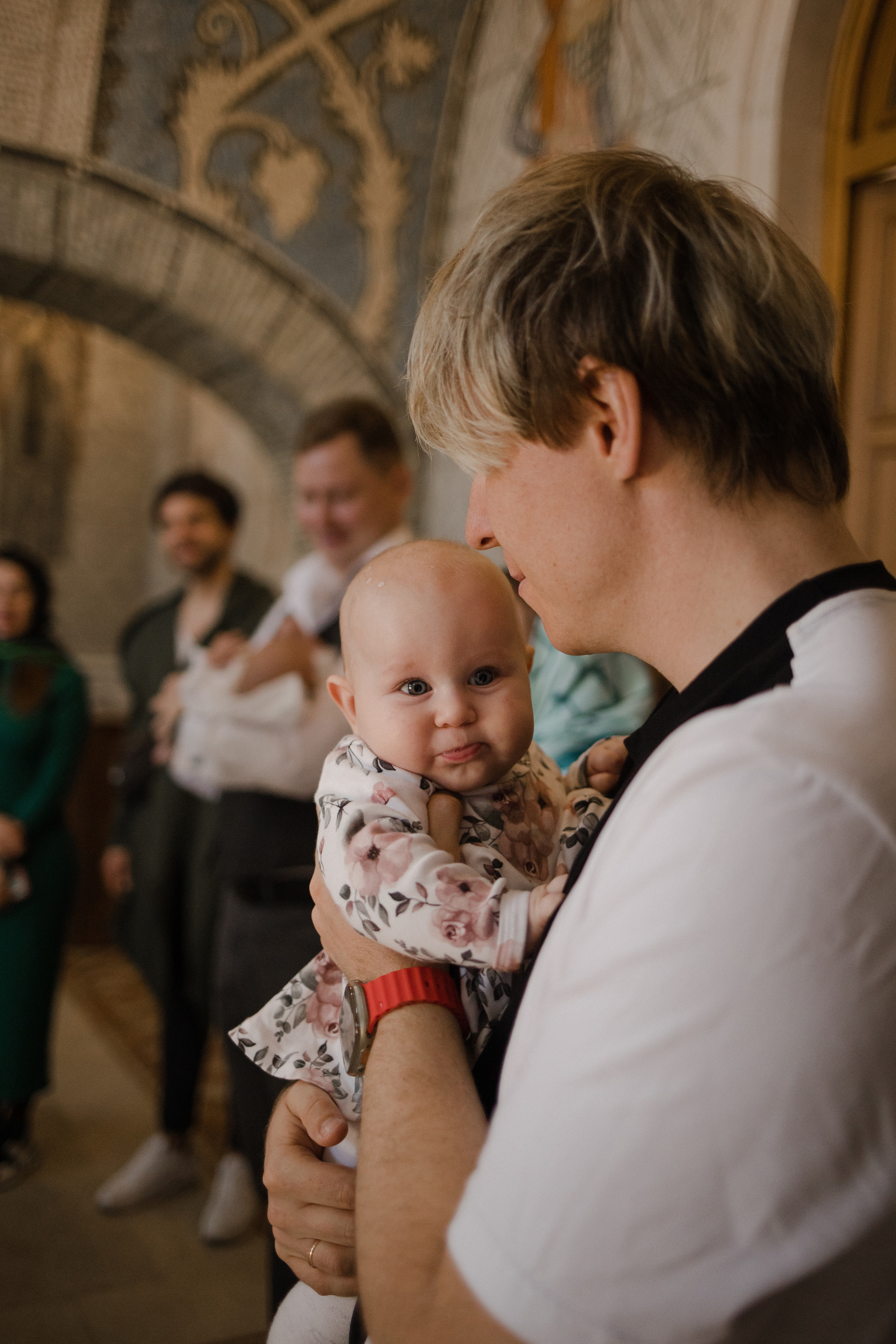 Крестины Давида. Семейный и детский фотограф в Москве Кузьмина Мария
