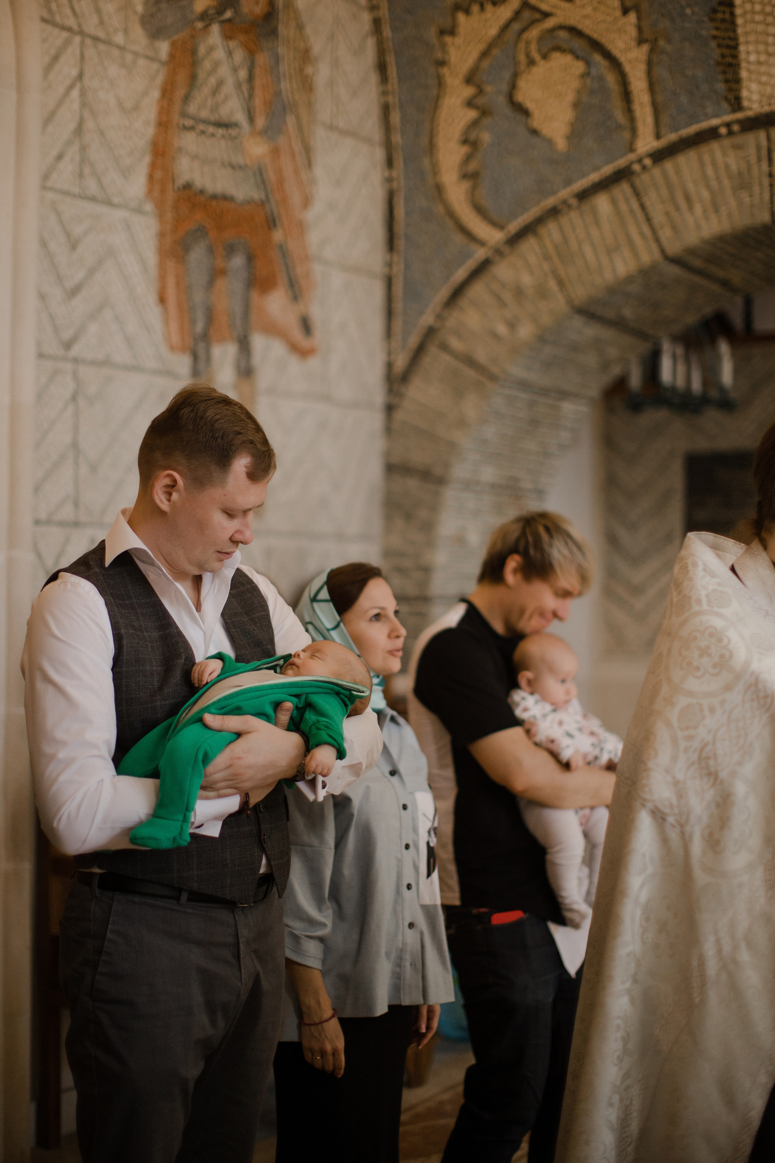 Крестины Давида. Семейный и детский фотограф в Москве Кузьмина Мария