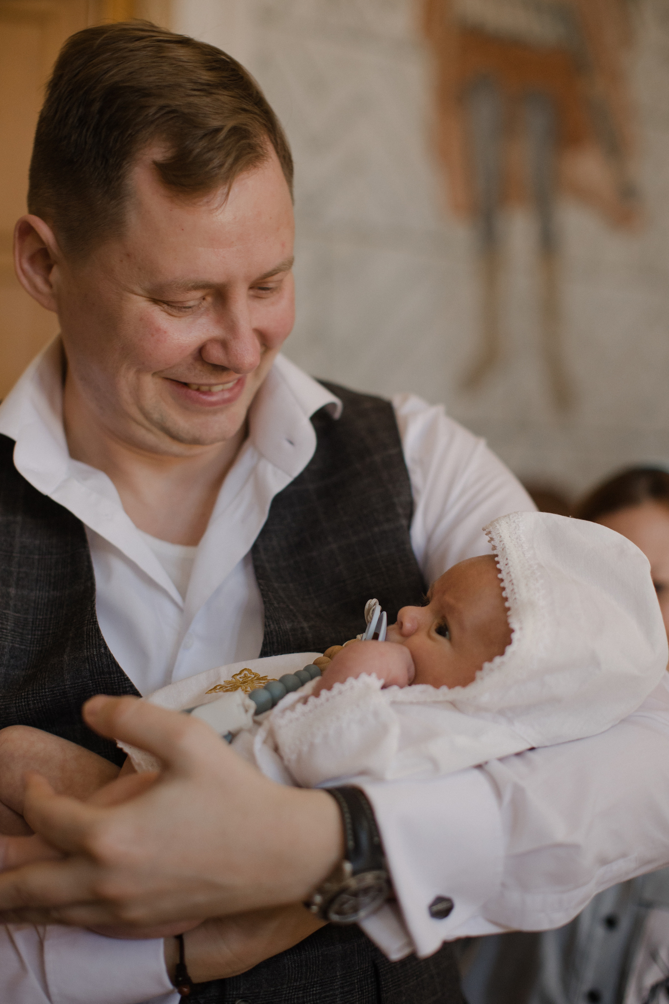 Крестины Давида. Семейный и детский фотограф в Москве Кузьмина Мария