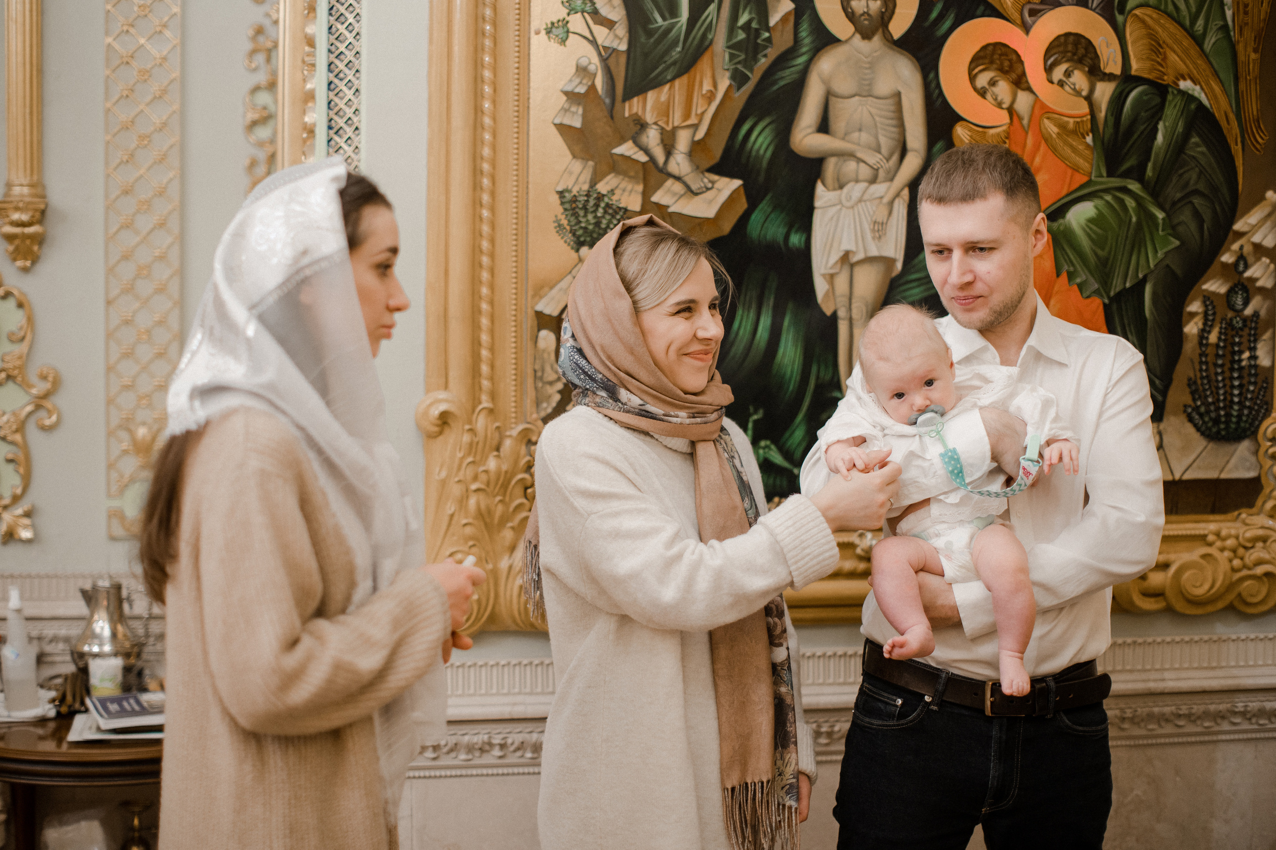 Крестины Вани. Семейный и детский фотограф в Москве Кузьмина Мария