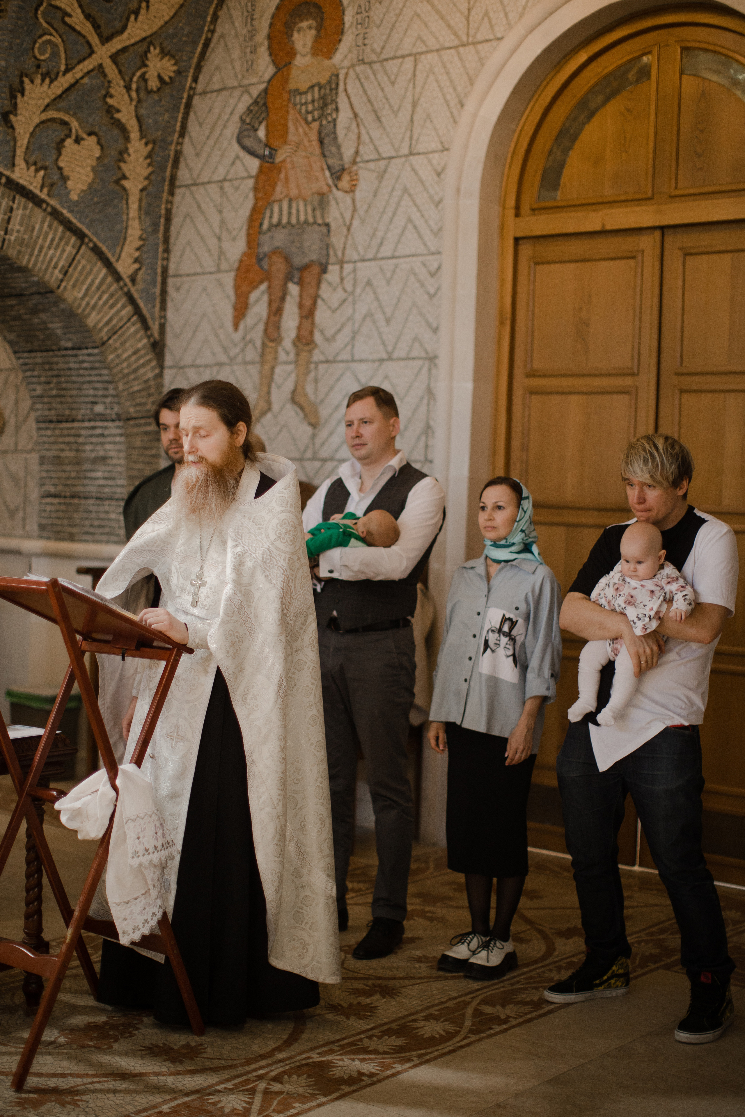Крестины Давида. Семейный и детский фотограф в Москве Кузьмина Мария