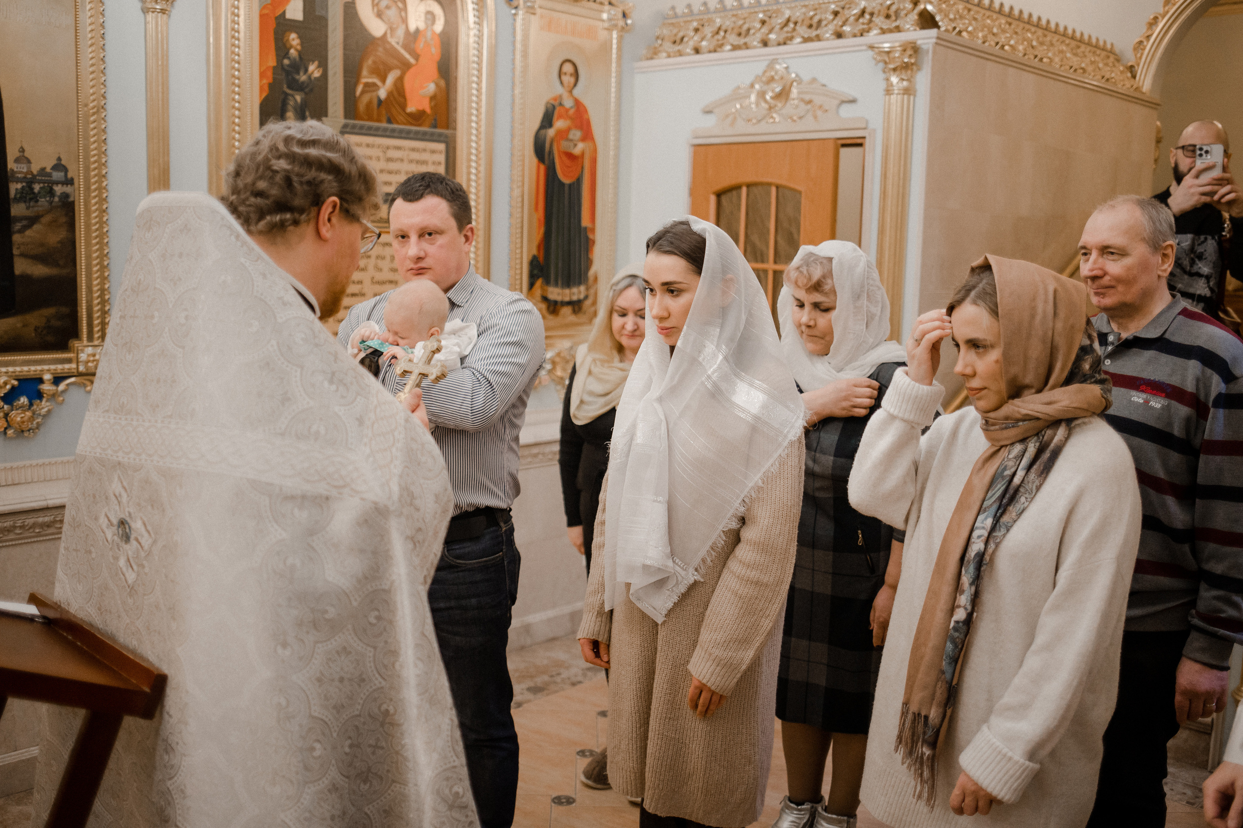 Крестины Вани. Семейный и детский фотограф в Москве Кузьмина Мария