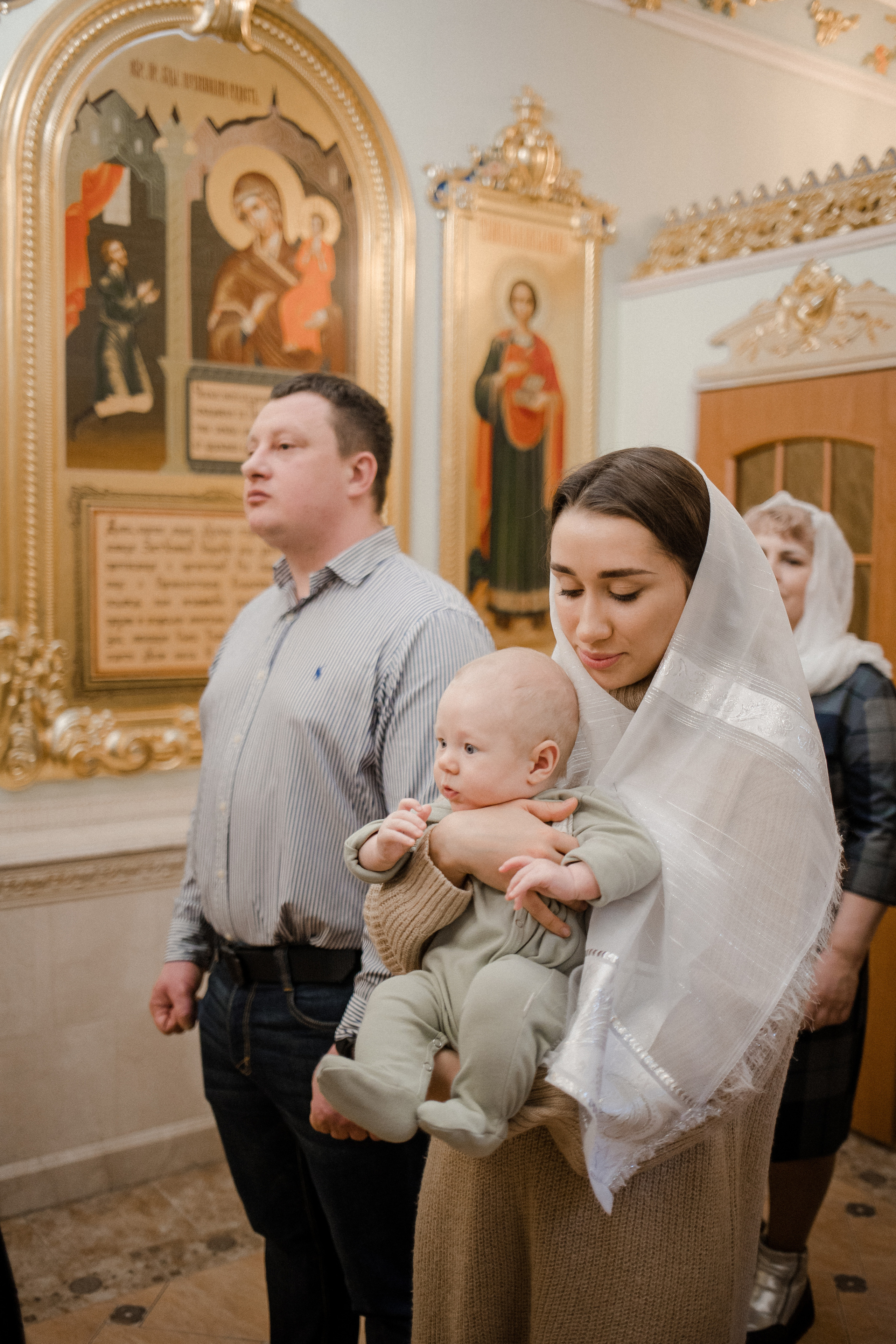 Крестины Вани. Семейный и детский фотограф в Москве Кузьмина Мария