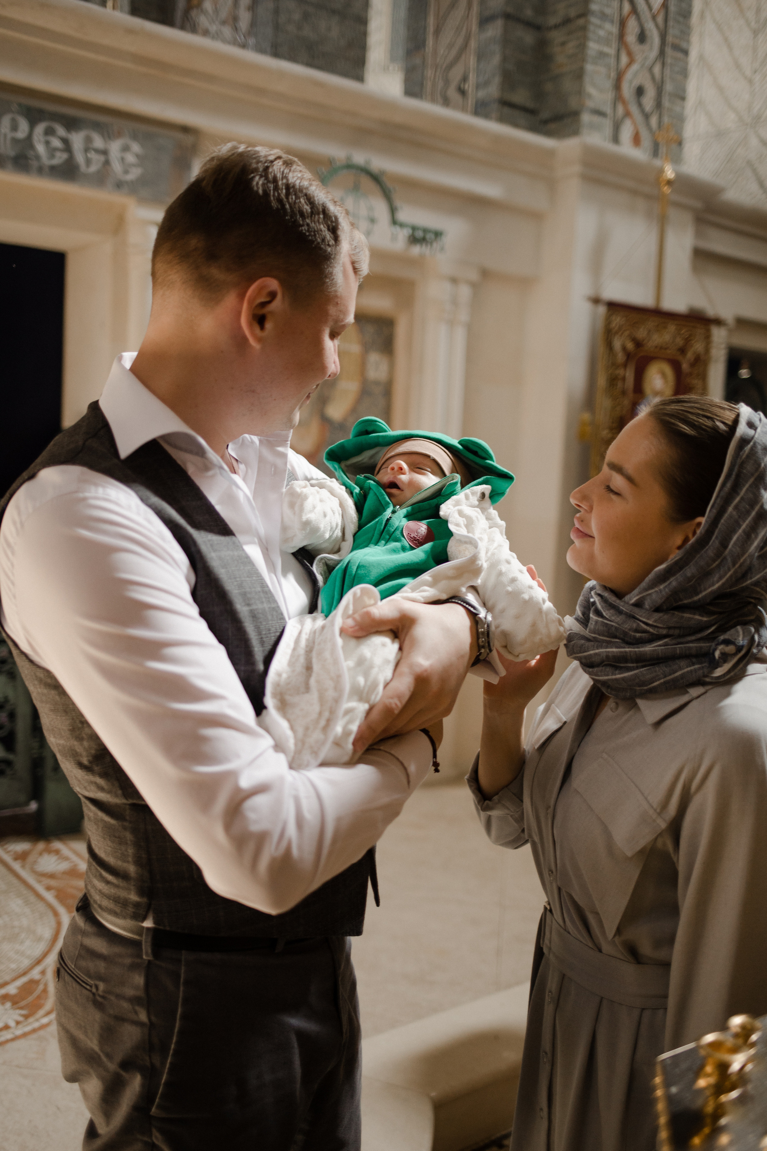 Крестины Давида. Семейный и детский фотограф в Москве Кузьмина Мария