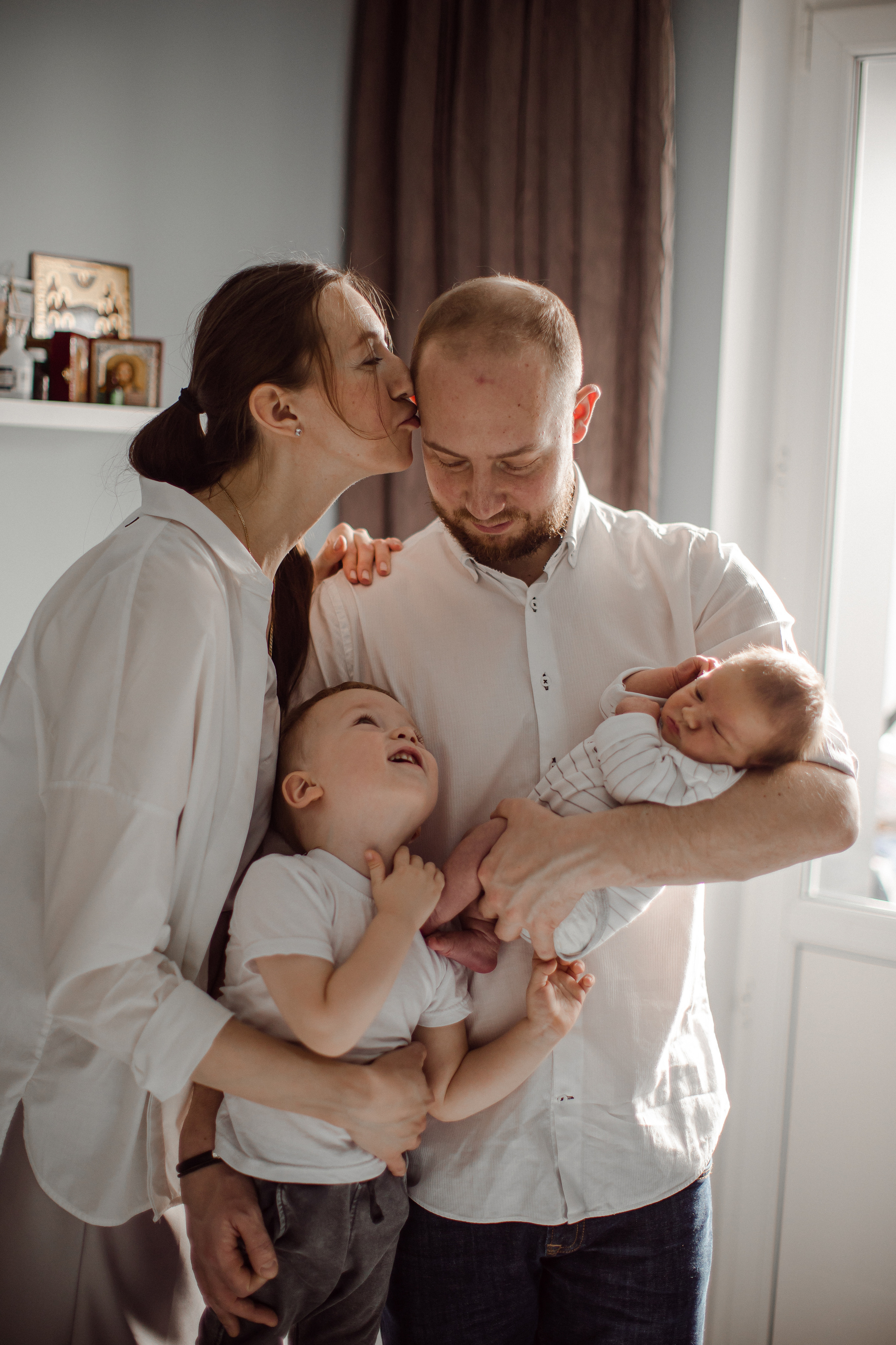 Нелли с семьей. Семейный и детский фотограф в Москве Кузьмина Мария