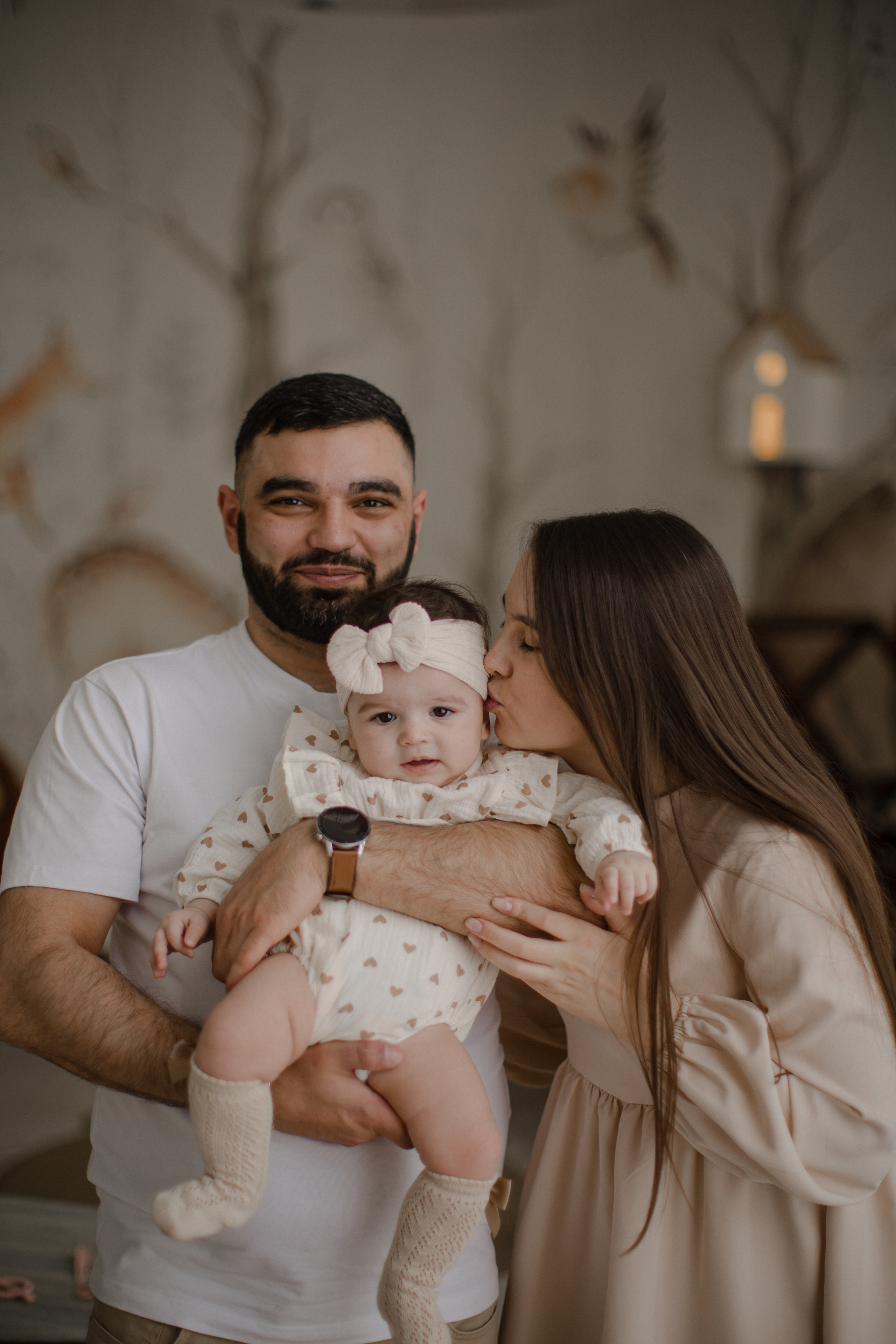 Алена с семьей. Семейный и детский фотограф в Москве Кузьмина Мария