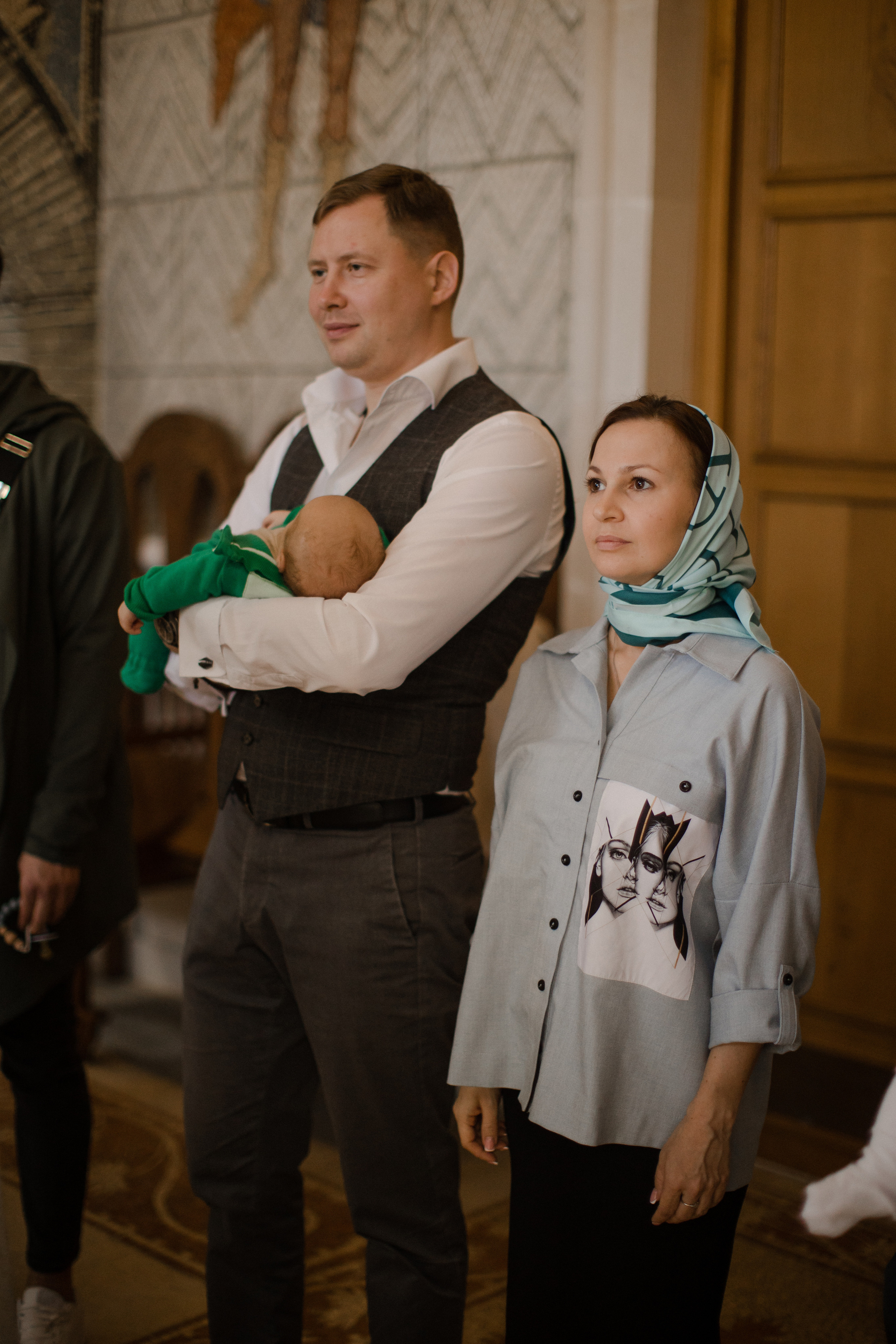 Крестины Давида. Семейный и детский фотограф в Москве Кузьмина Мария