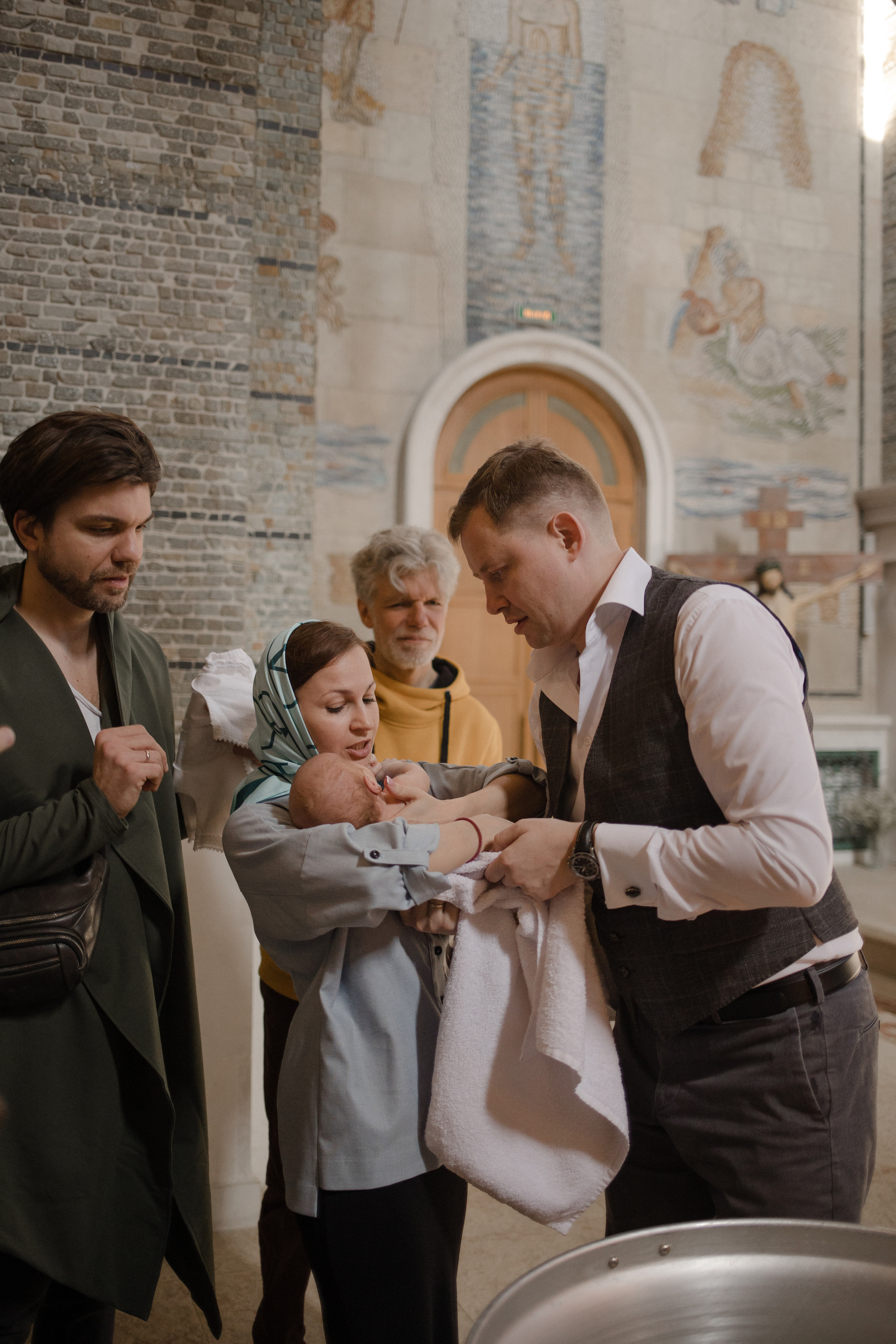 Крестины Давида. Семейный и детский фотограф в Москве Кузьмина Мария