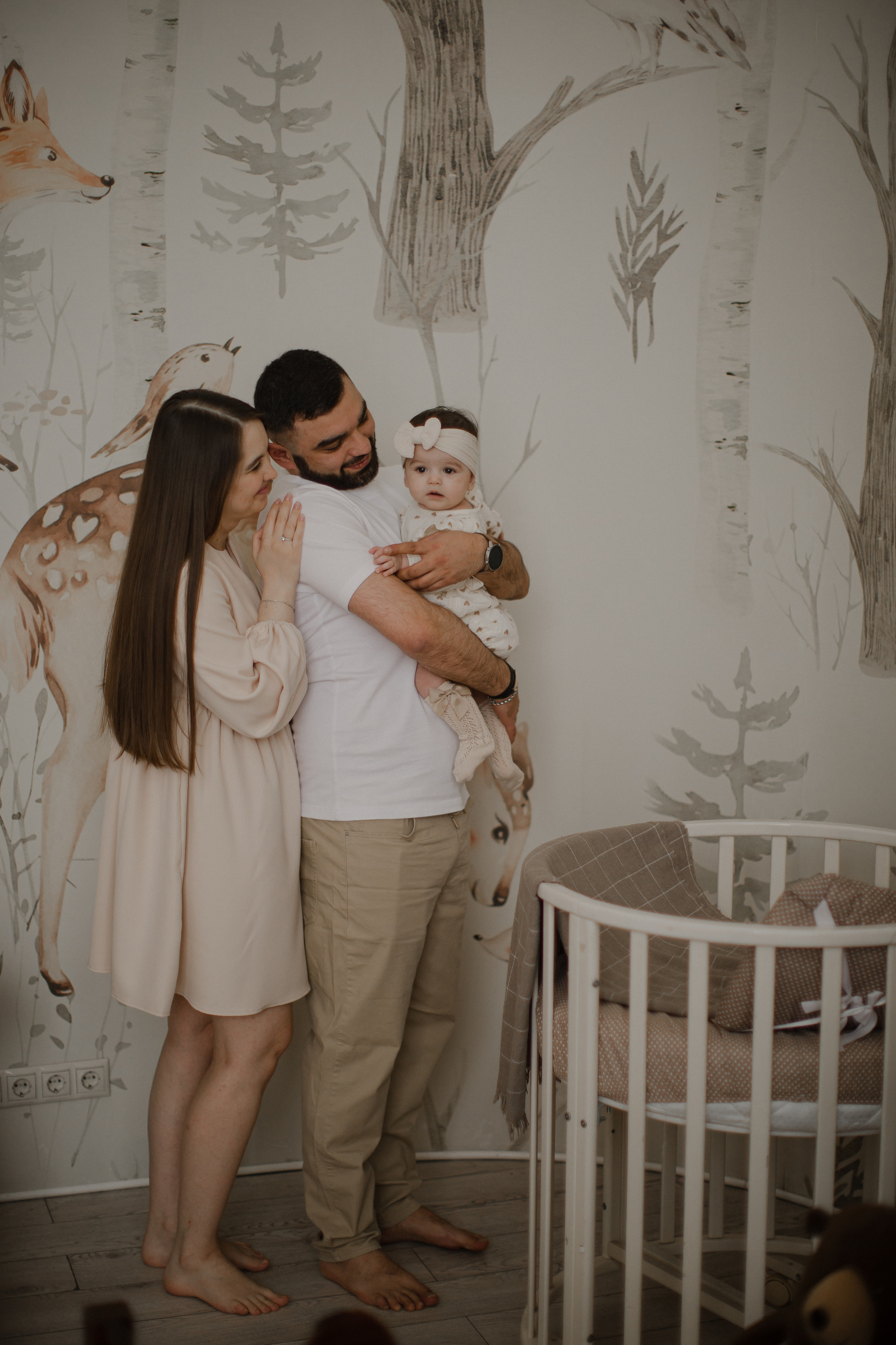 Алена с семьей. Семейный и детский фотограф в Москве Кузьмина Мария