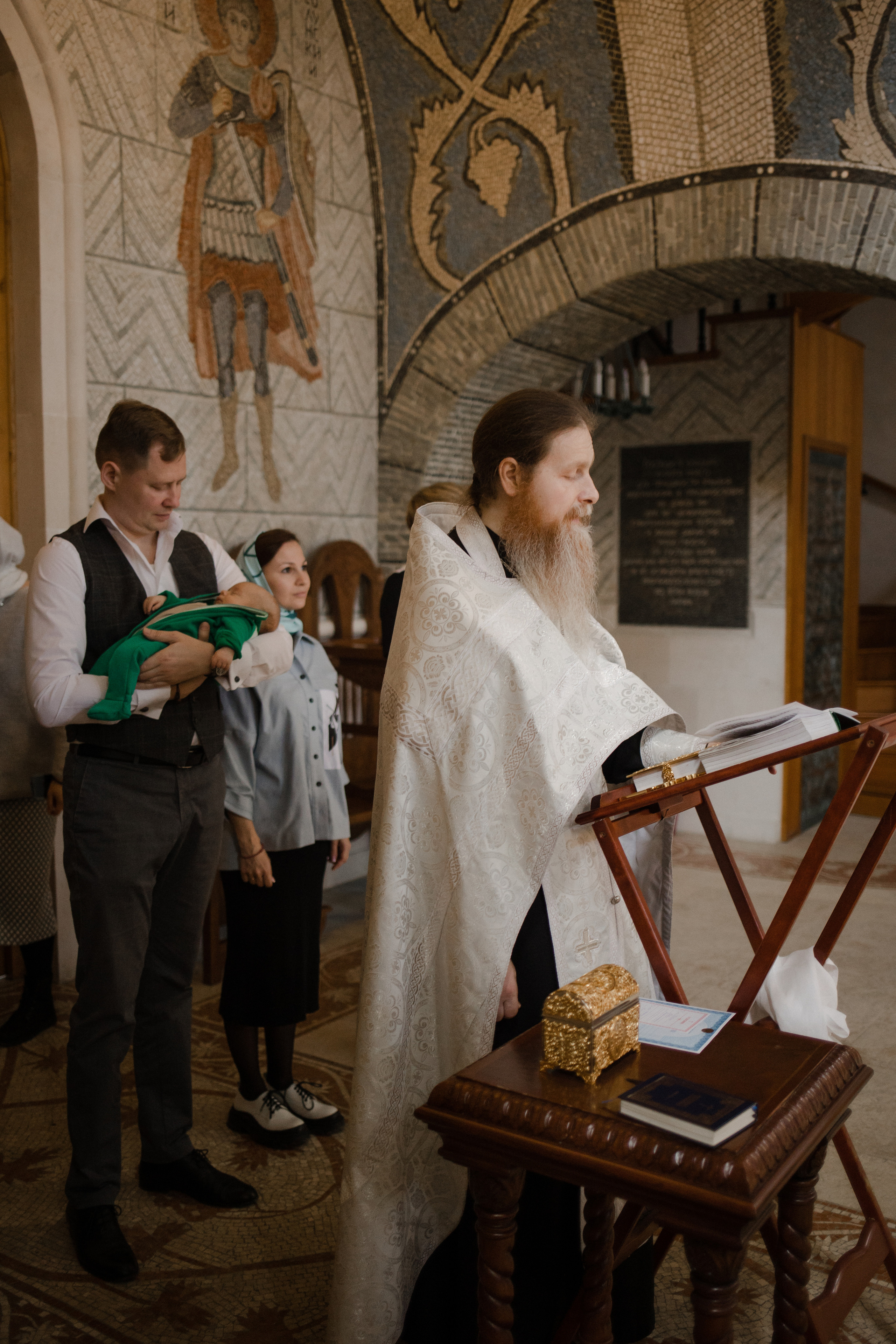 Крестины Давида. Семейный и детский фотограф в Москве Кузьмина Мария