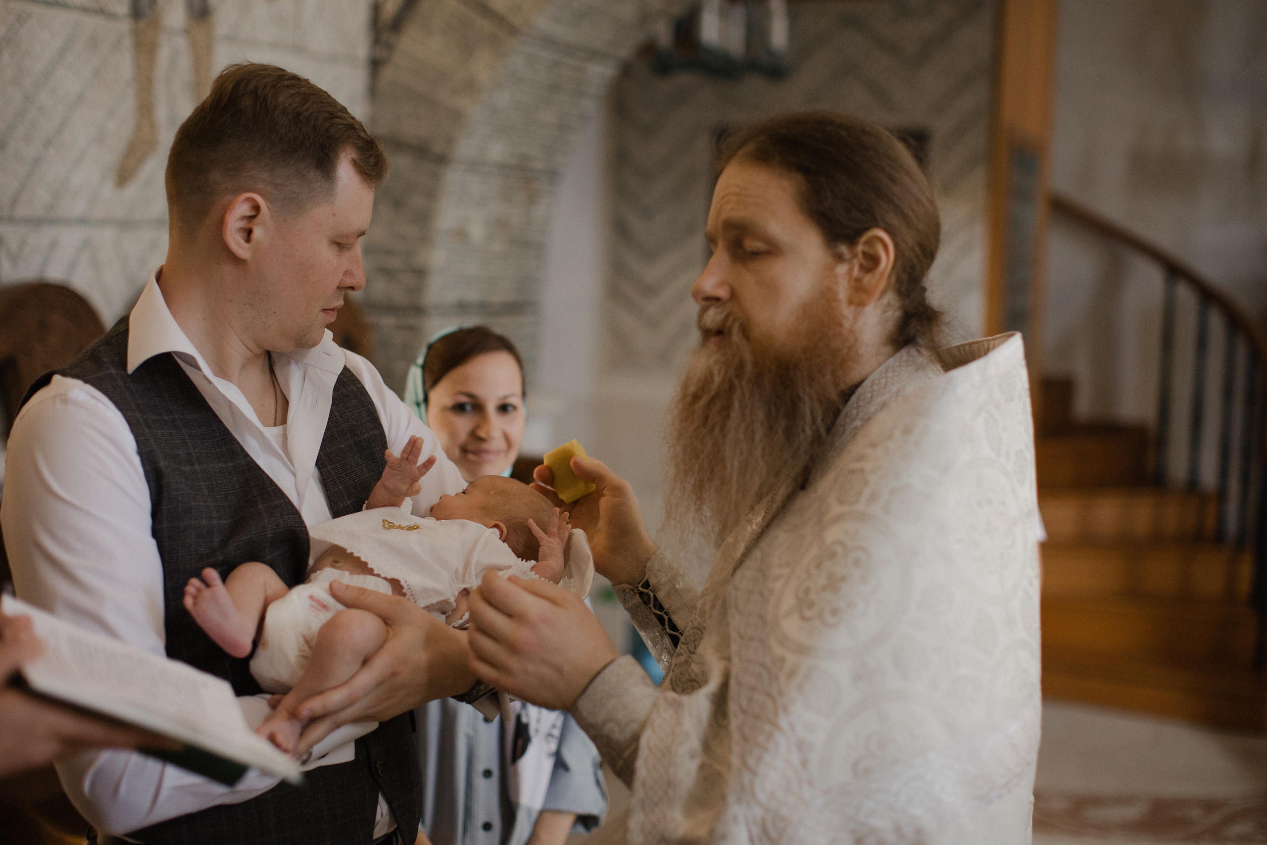 Крестины Давида. Семейный и детский фотограф в Москве Кузьмина Мария