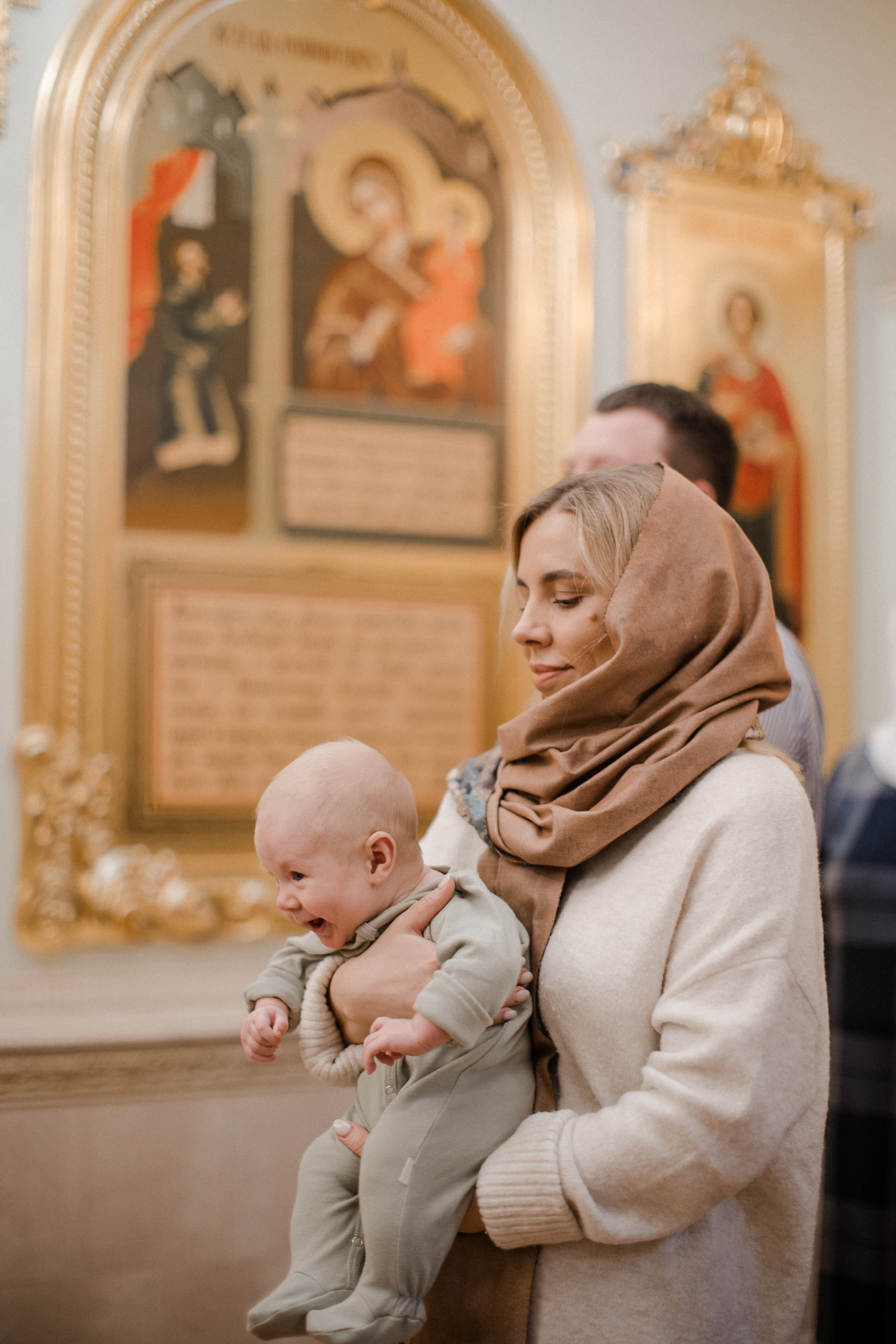 Крестины Вани. Семейный и детский фотограф в Москве Кузьмина Мария