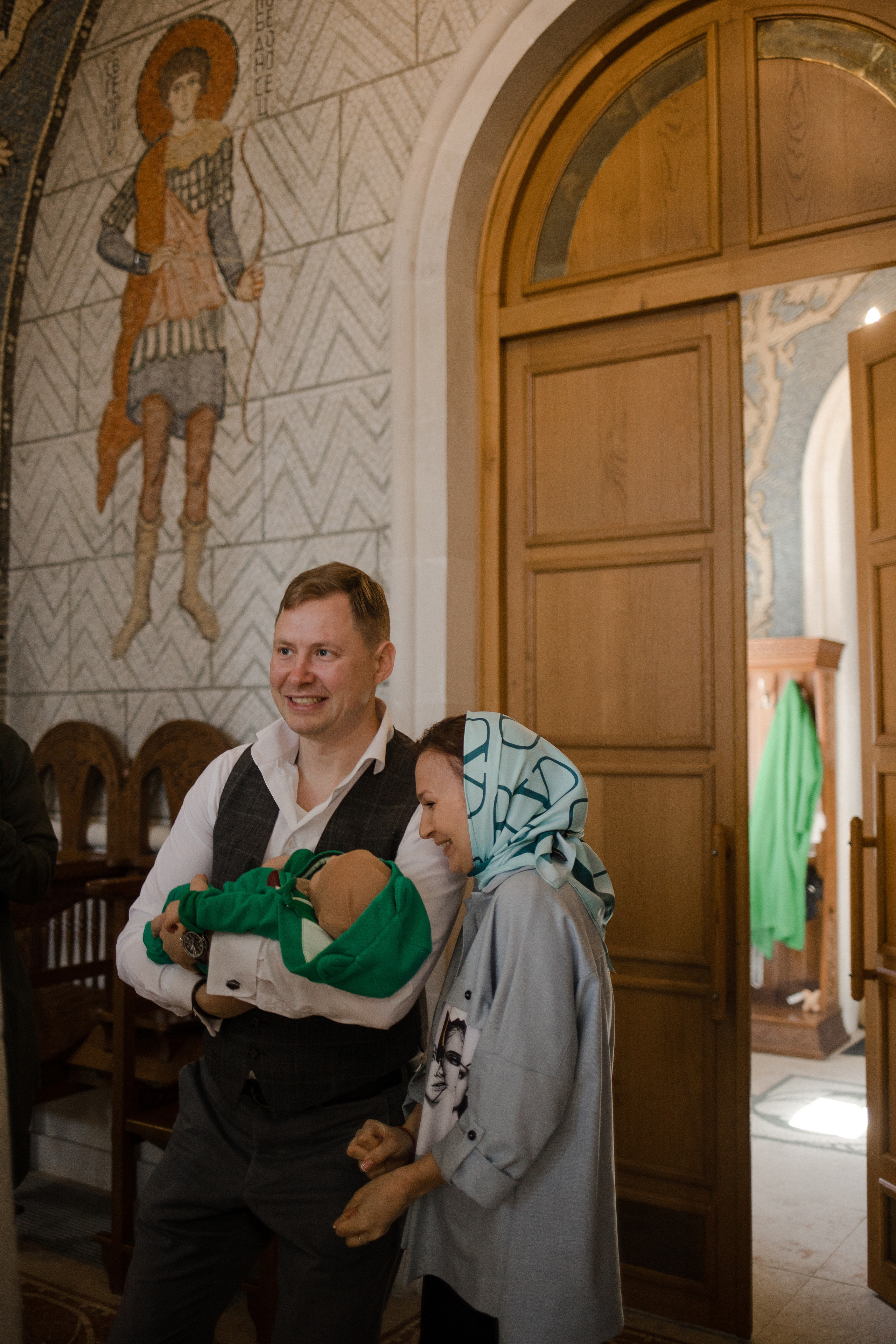 Крестины Давида. Семейный и детский фотограф в Москве Кузьмина Мария