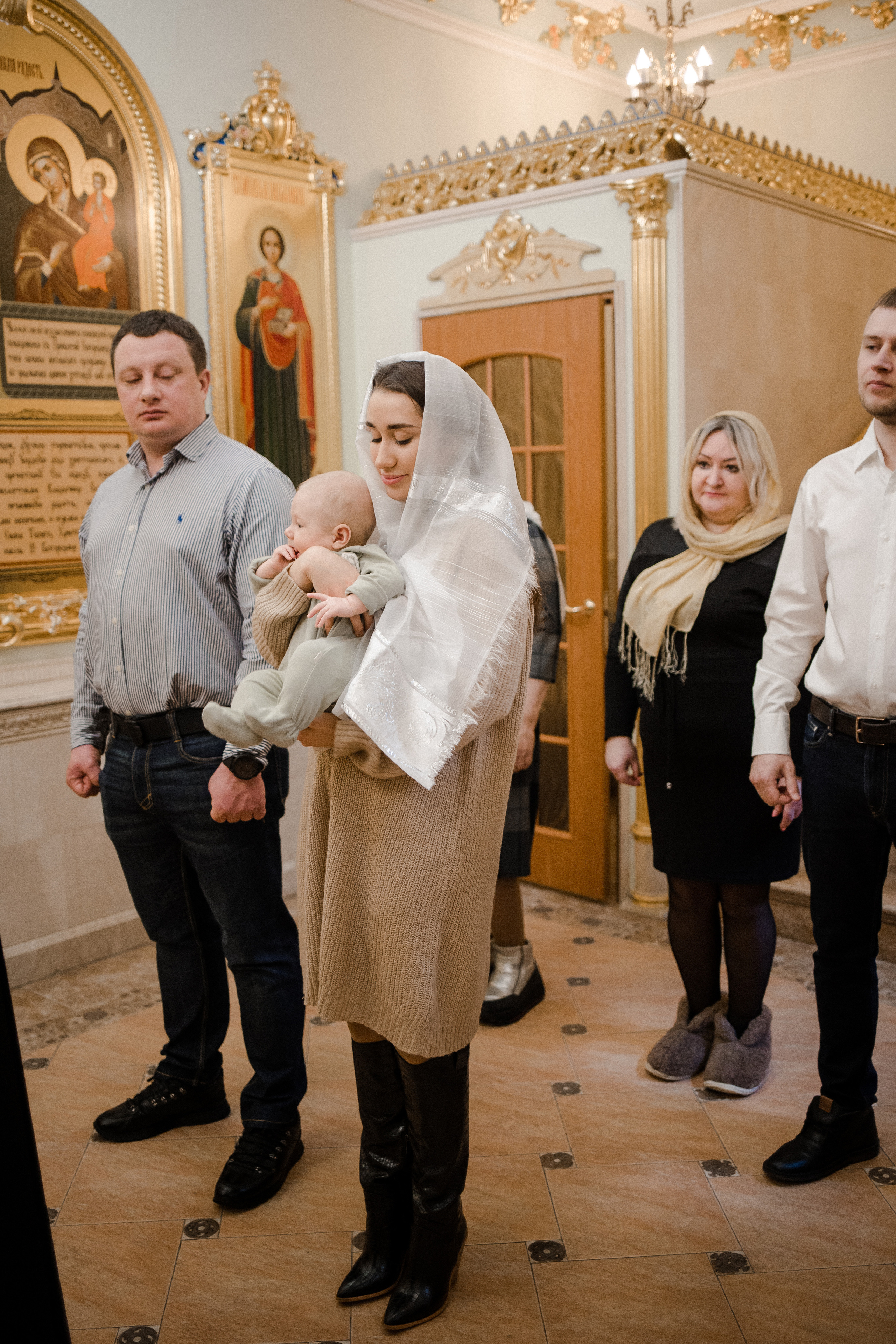 Крестины Вани. Семейный и детский фотограф в Москве Кузьмина Мария