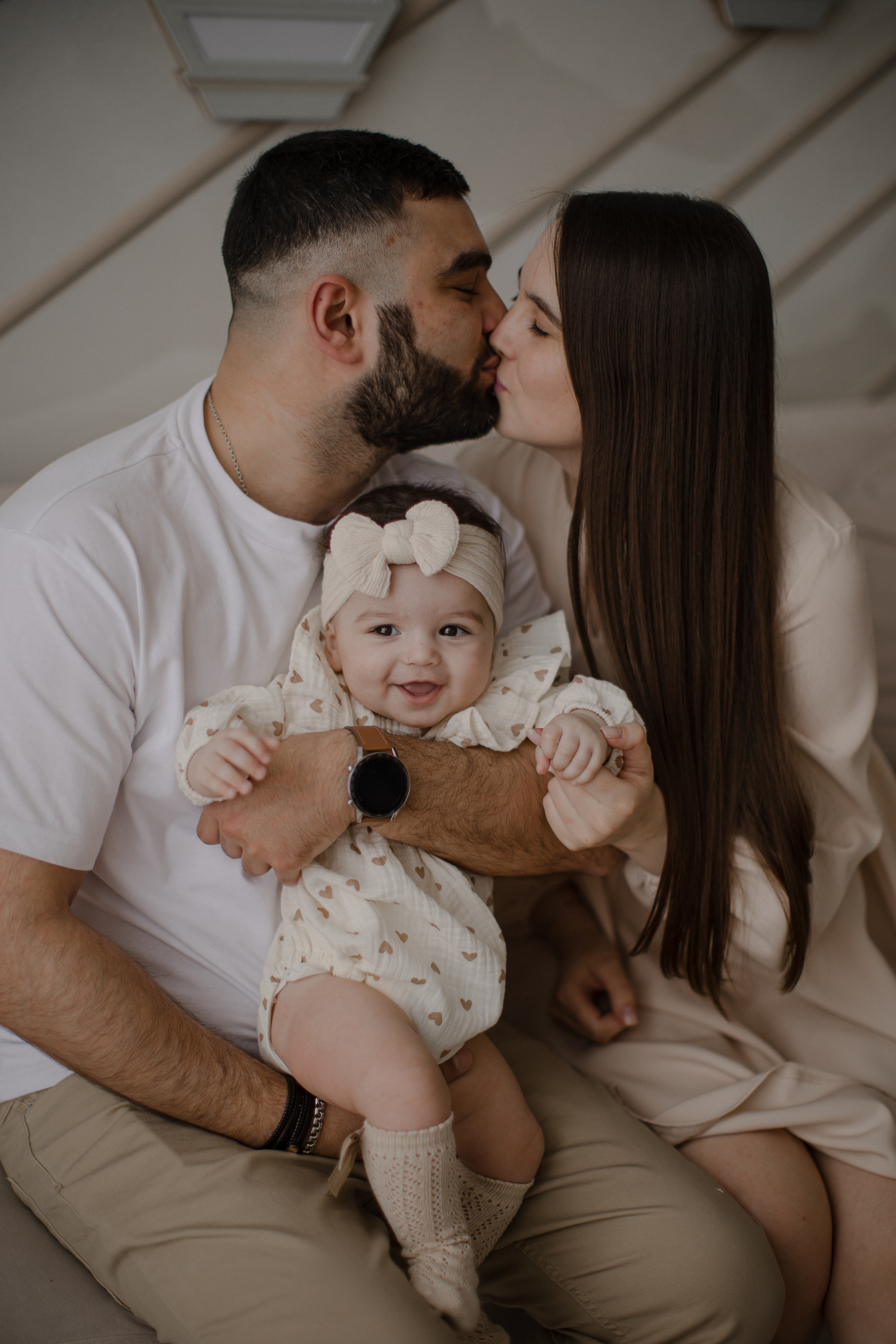 Алена с семьей. Семейный и детский фотограф в Москве Кузьмина Мария