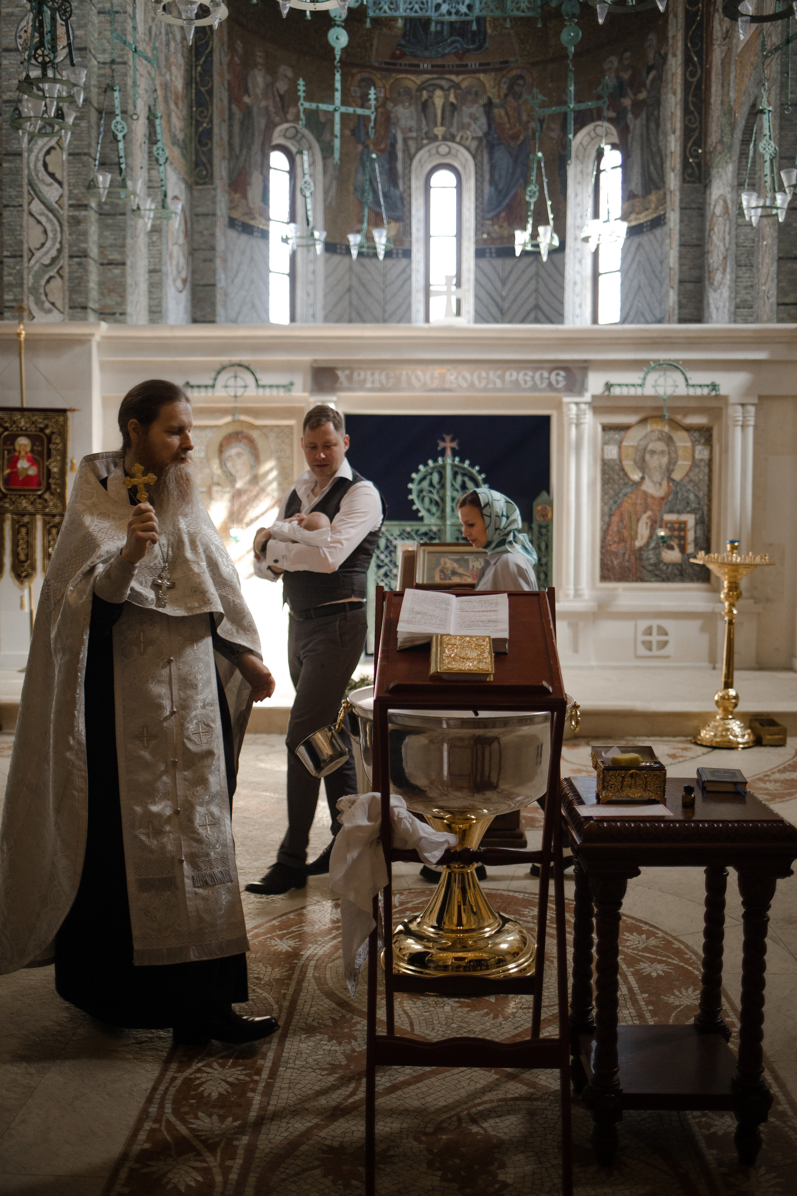Крестины Давида. Семейный и детский фотограф в Москве Кузьмина Мария