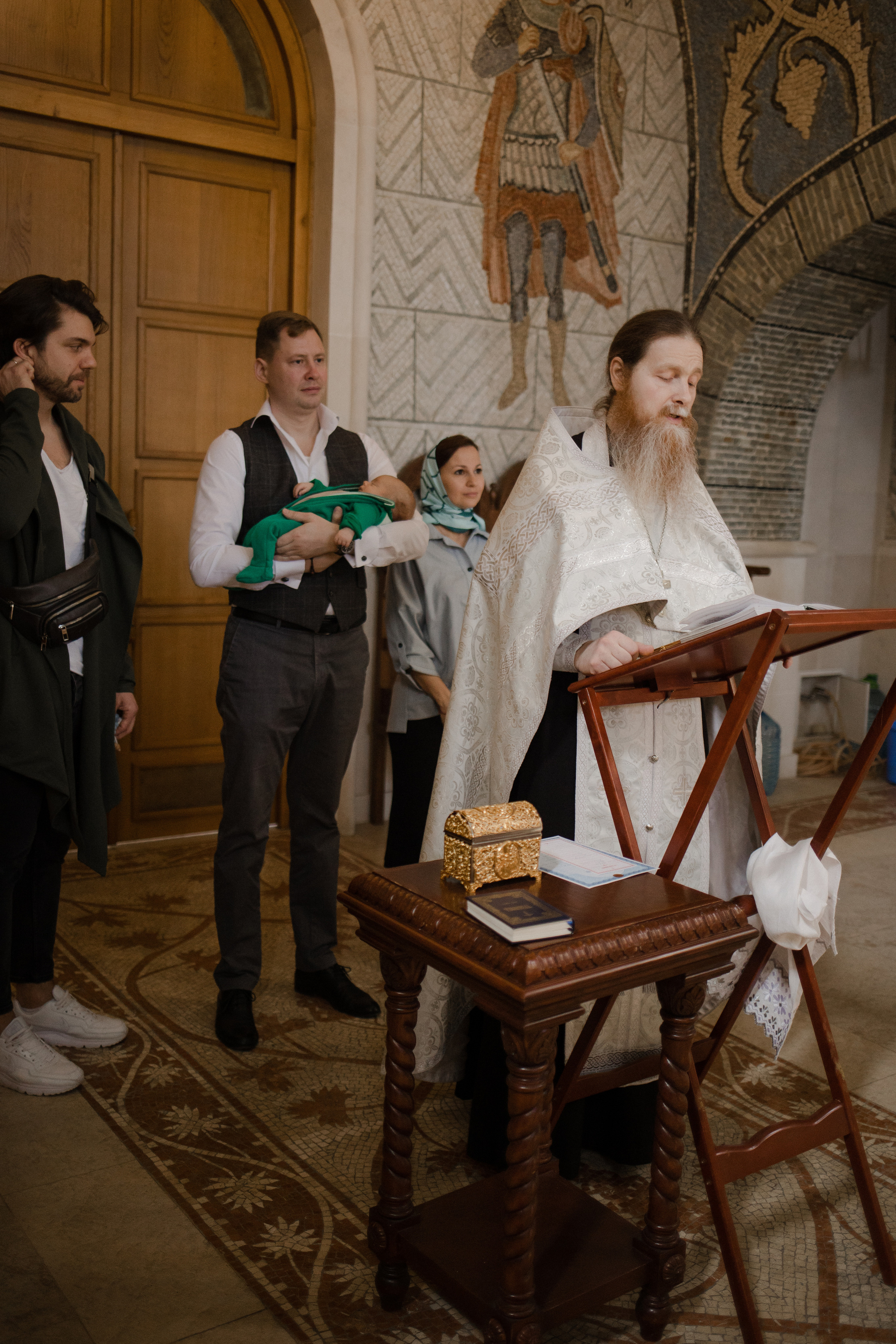 Крестины Давида. Семейный и детский фотограф в Москве Кузьмина Мария