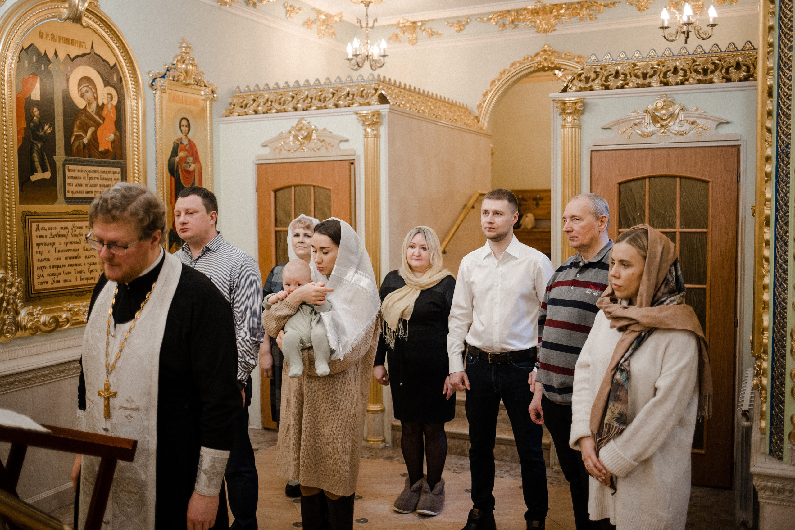 Крестины Вани. Семейный и детский фотограф в Москве Кузьмина Мария