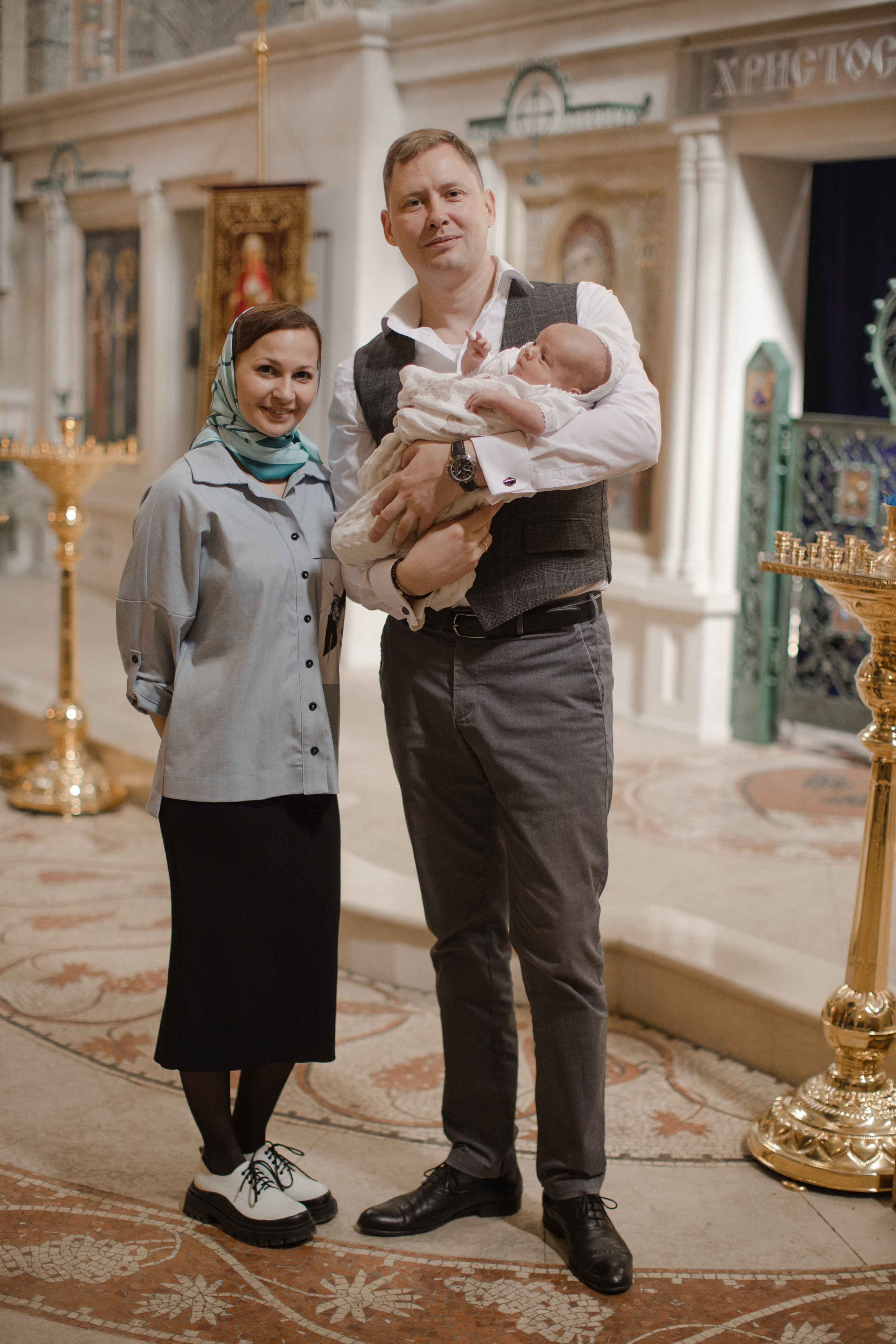 Крестины Давида. Семейный и детский фотограф в Москве Кузьмина Мария