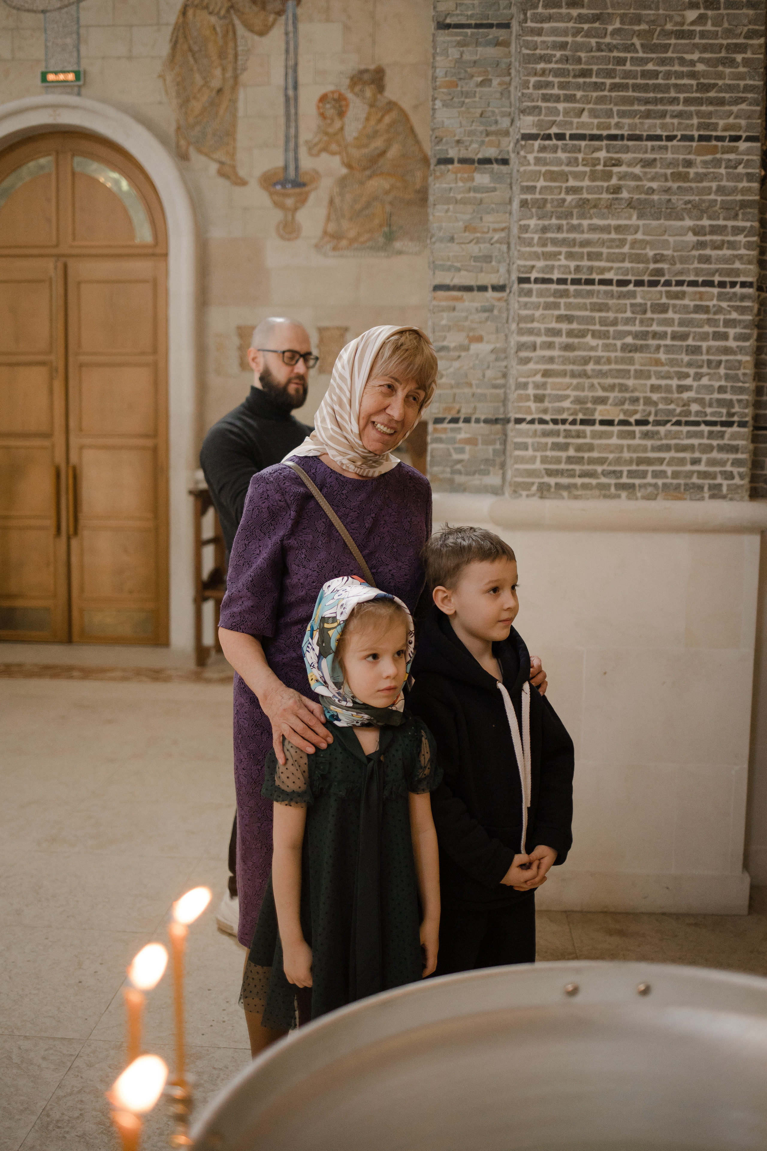 Крестины Давида. Семейный и детский фотограф в Москве Кузьмина Мария