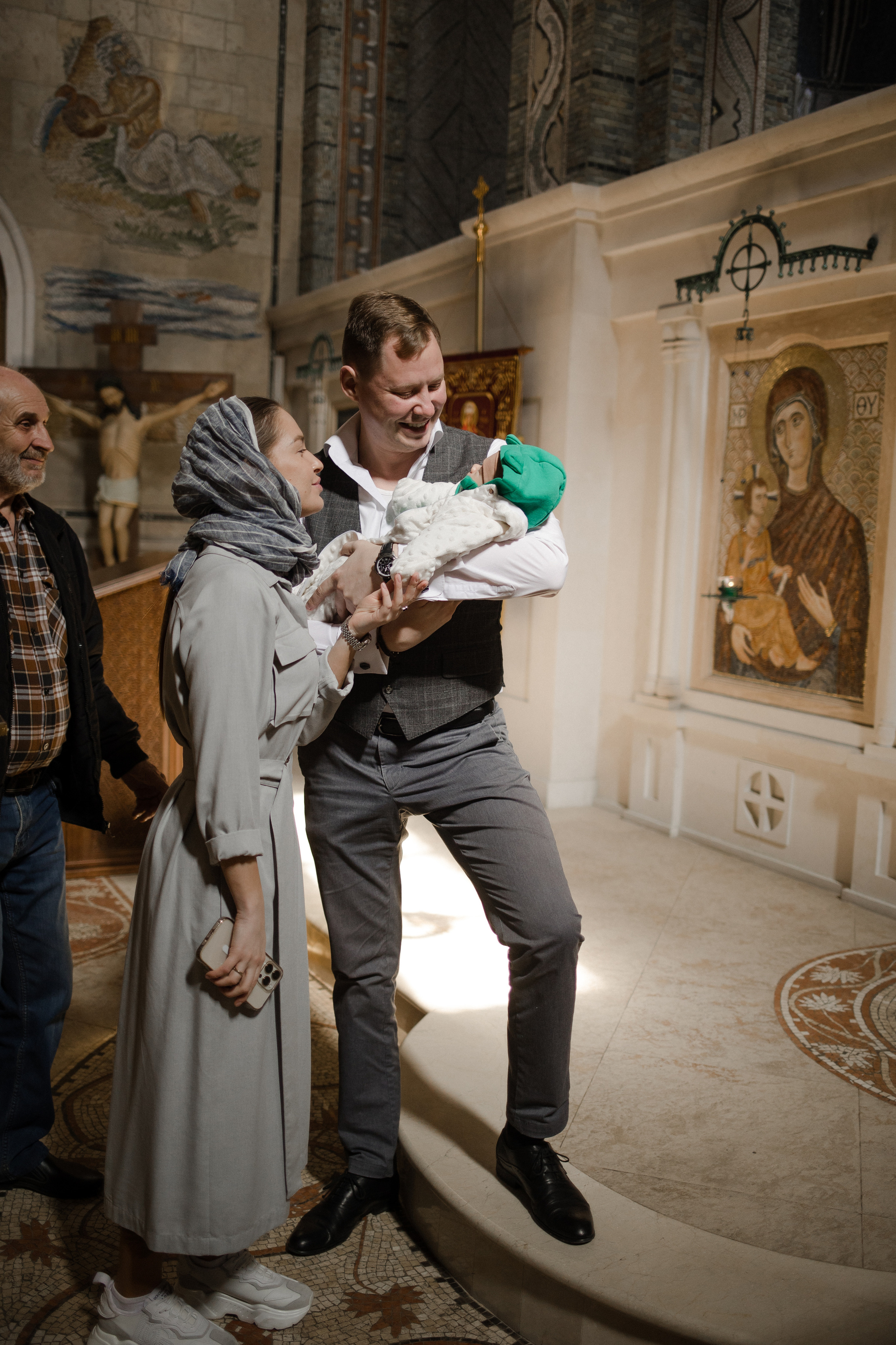 Крестины Давида. Семейный и детский фотограф в Москве Кузьмина Мария