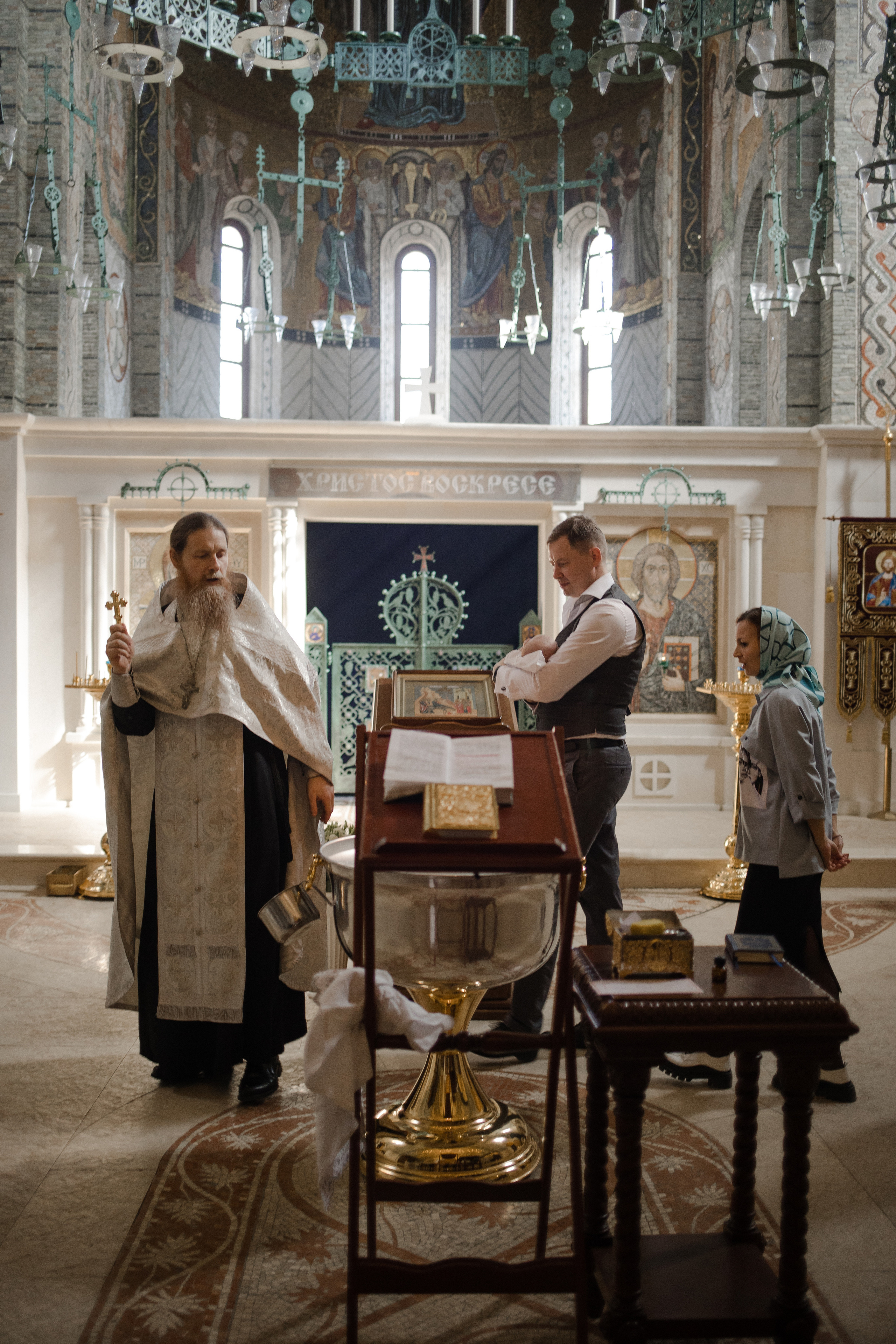 Крестины Давида. Семейный и детский фотограф в Москве Кузьмина Мария