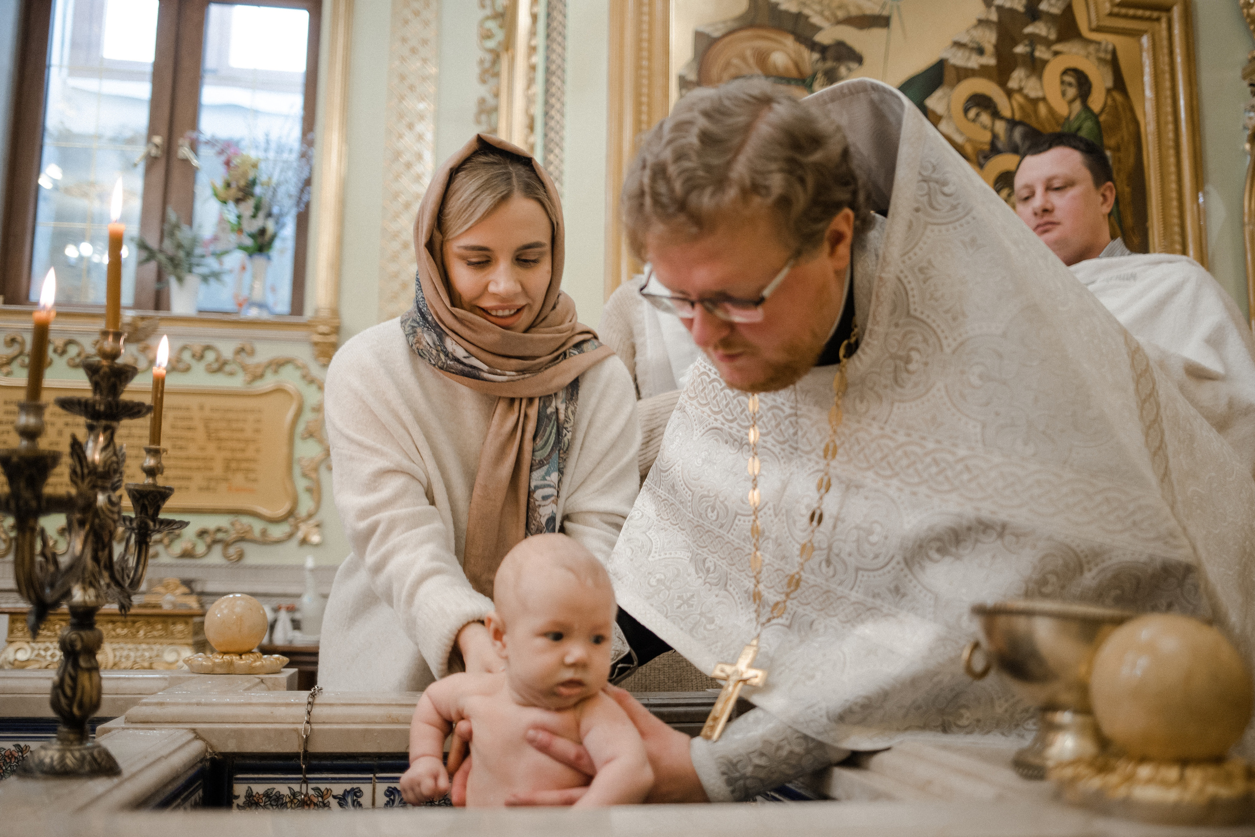 Крестины Вани. Семейный и детский фотограф в Москве Кузьмина Мария