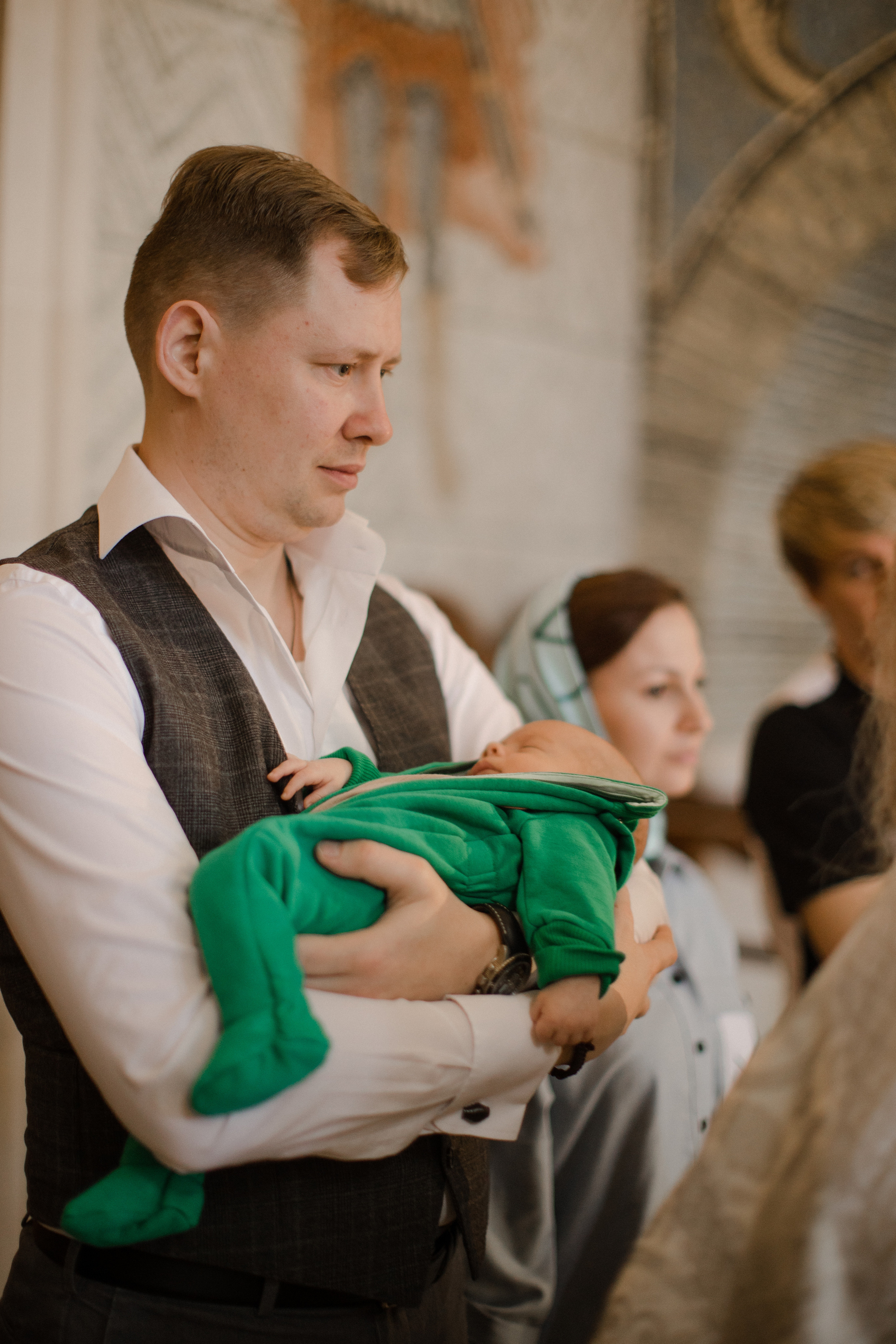 Крестины Давида. Семейный и детский фотограф в Москве Кузьмина Мария