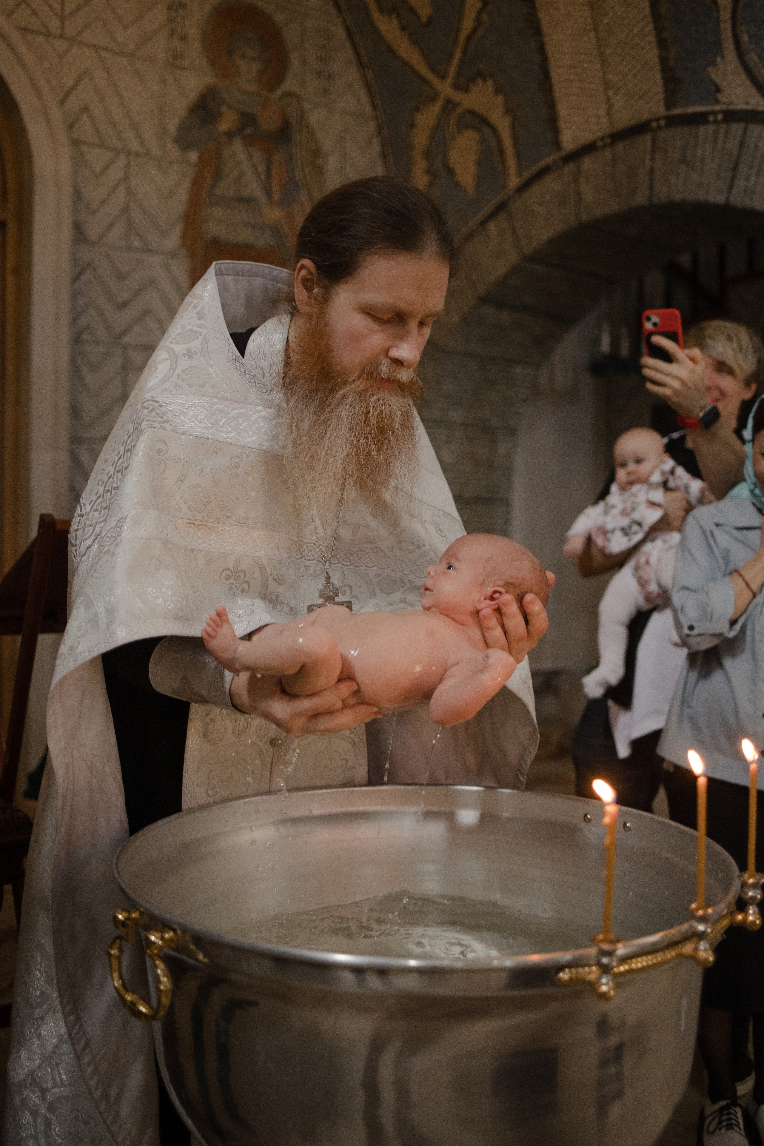 Крестины Давида. Семейный и детский фотограф в Москве Кузьмина Мария