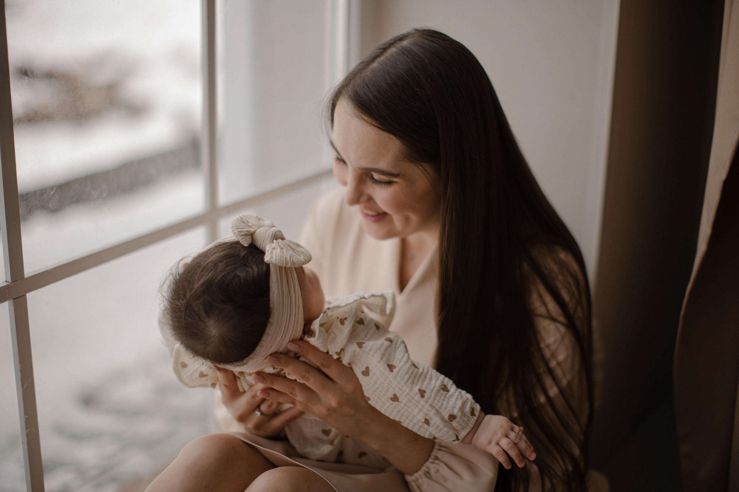Алена с семьей. Семейный и детский фотограф в Москве Кузьмина Мария