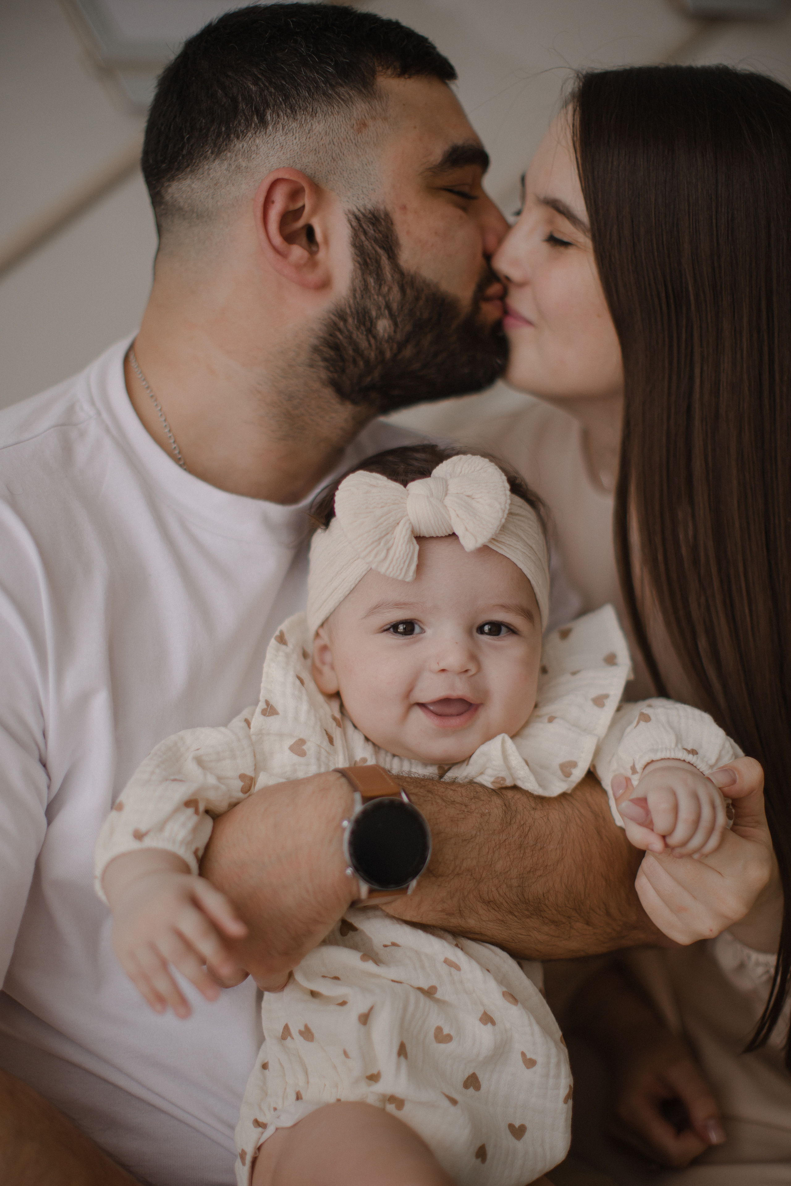 Алена с семьей. Семейный и детский фотограф в Москве Кузьмина Мария