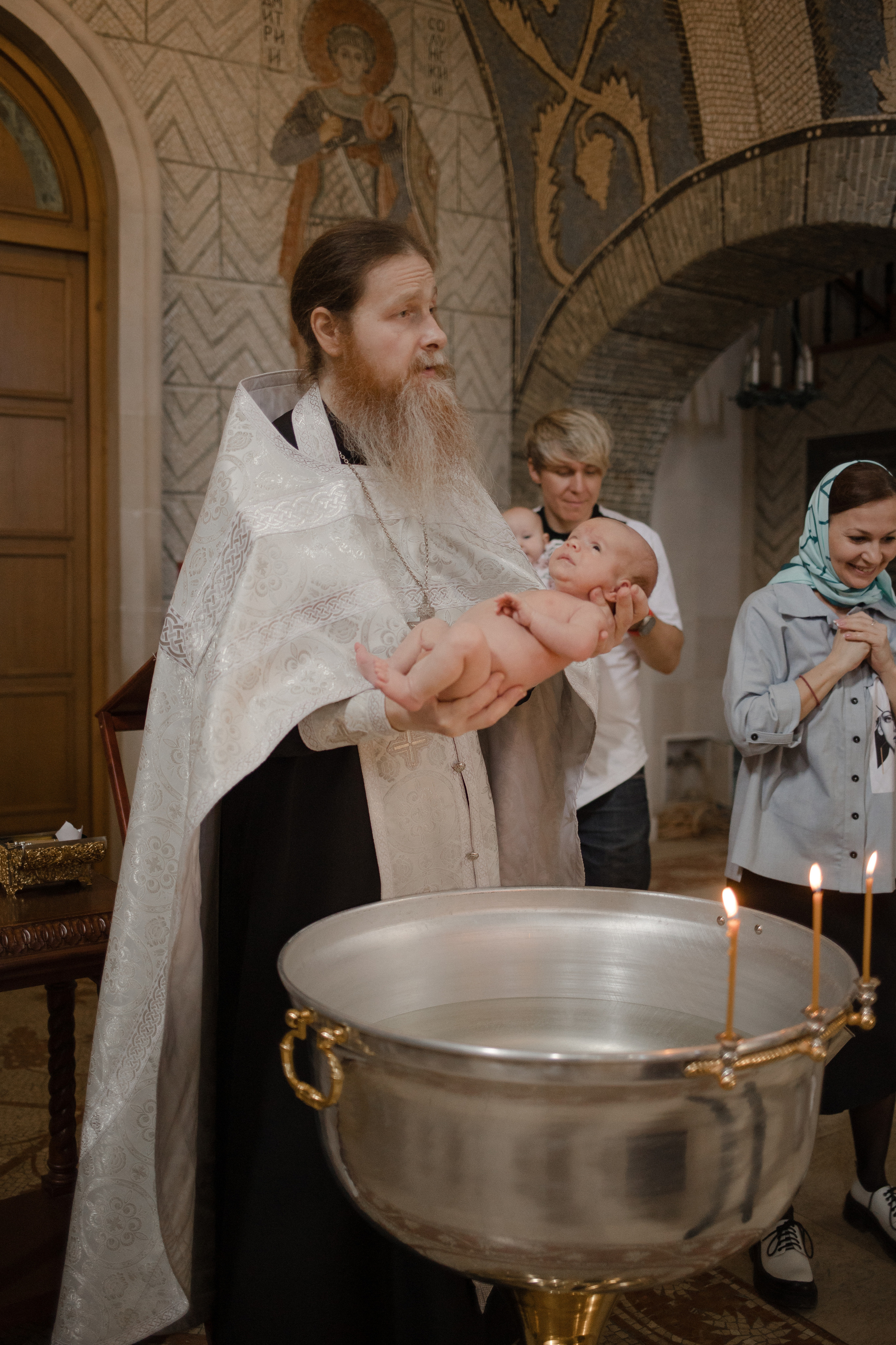 Крестины Давида. Семейный и детский фотограф в Москве Кузьмина Мария