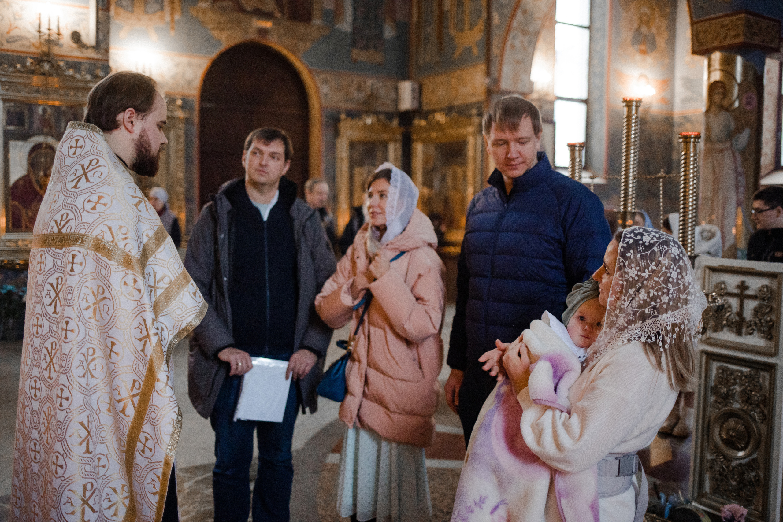 Крестины. Семейный и детский фотограф в Москве Кузьмина Мария