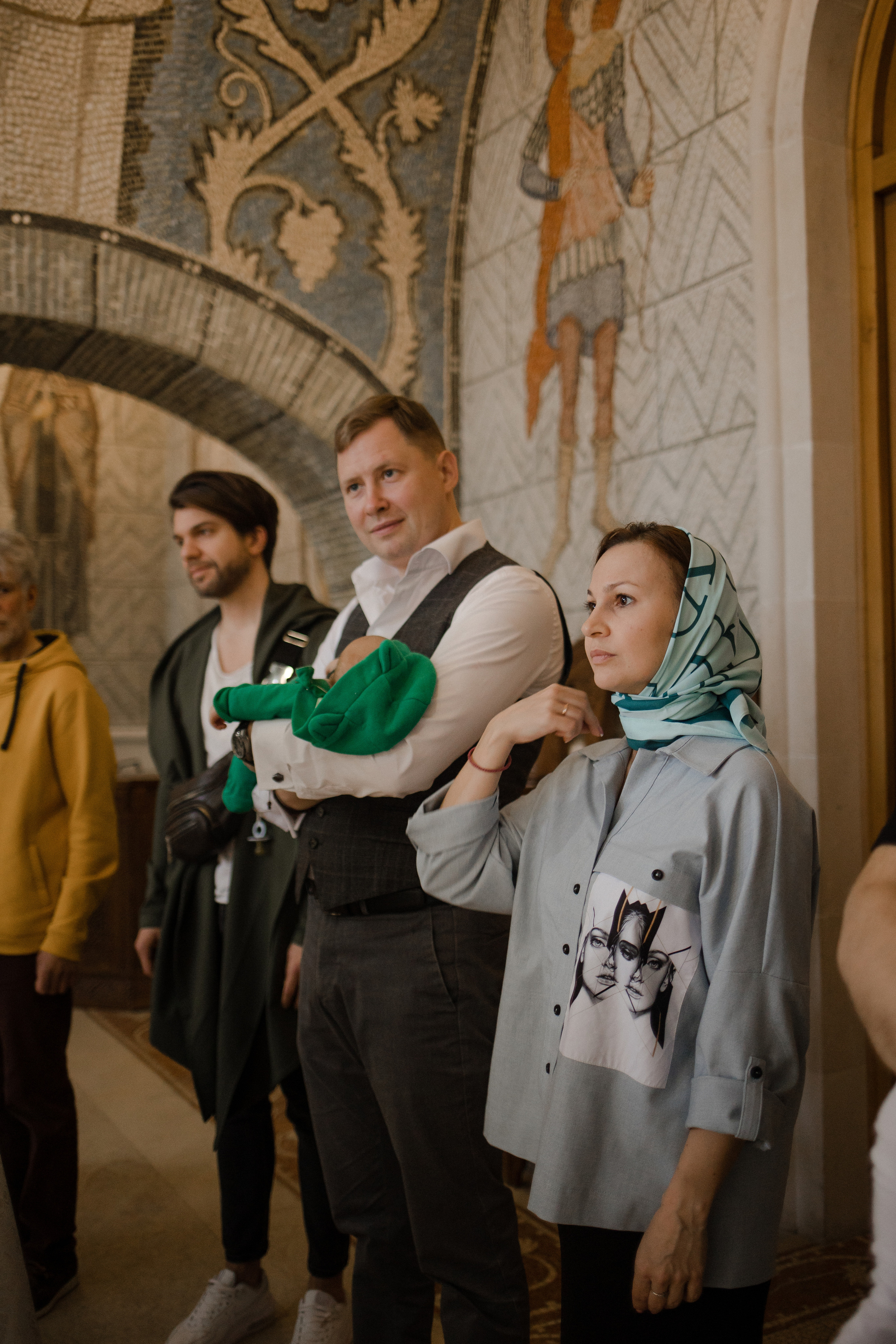 Крестины Давида. Семейный и детский фотограф в Москве Кузьмина Мария