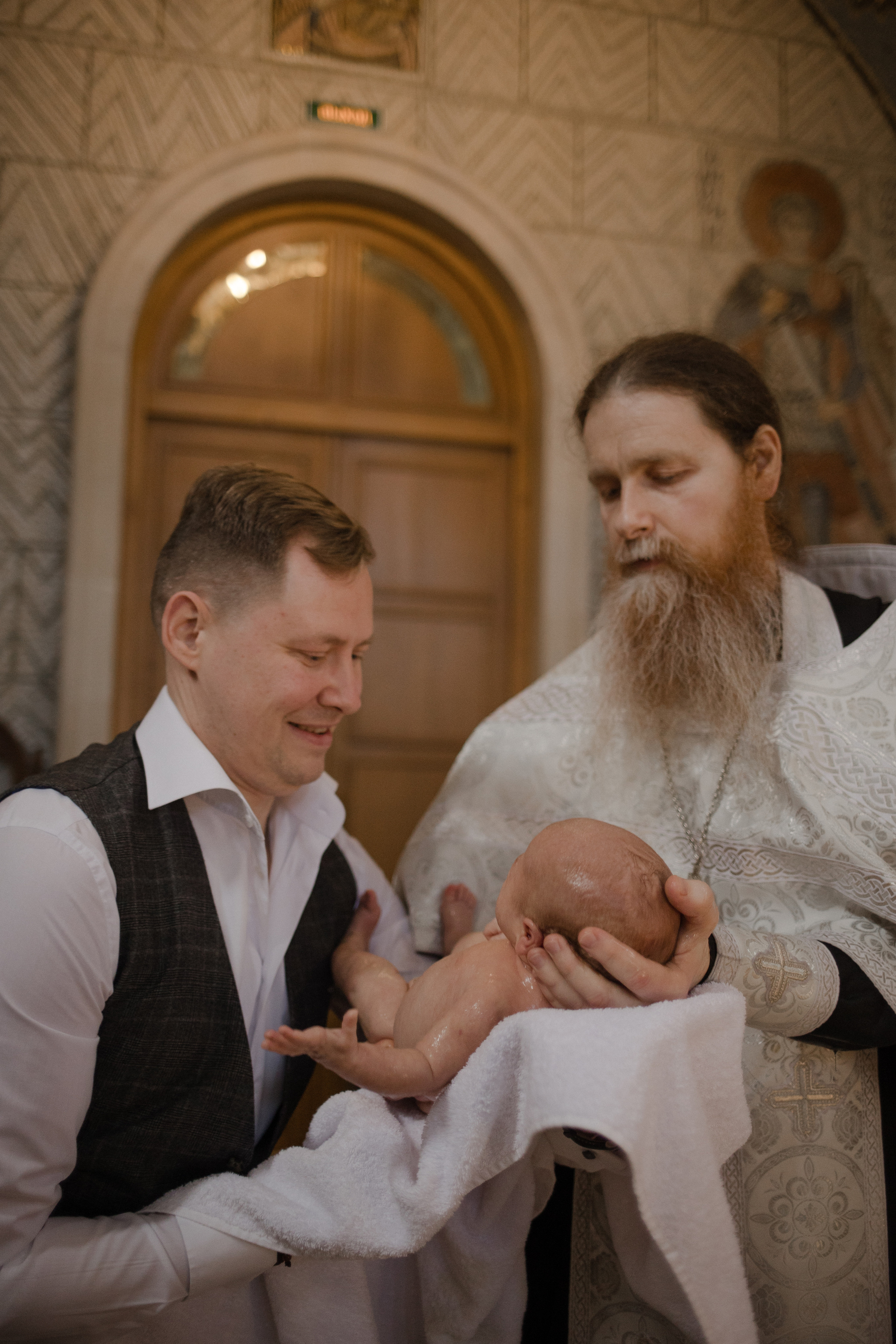 Крестины Давида. Семейный и детский фотограф в Москве Кузьмина Мария