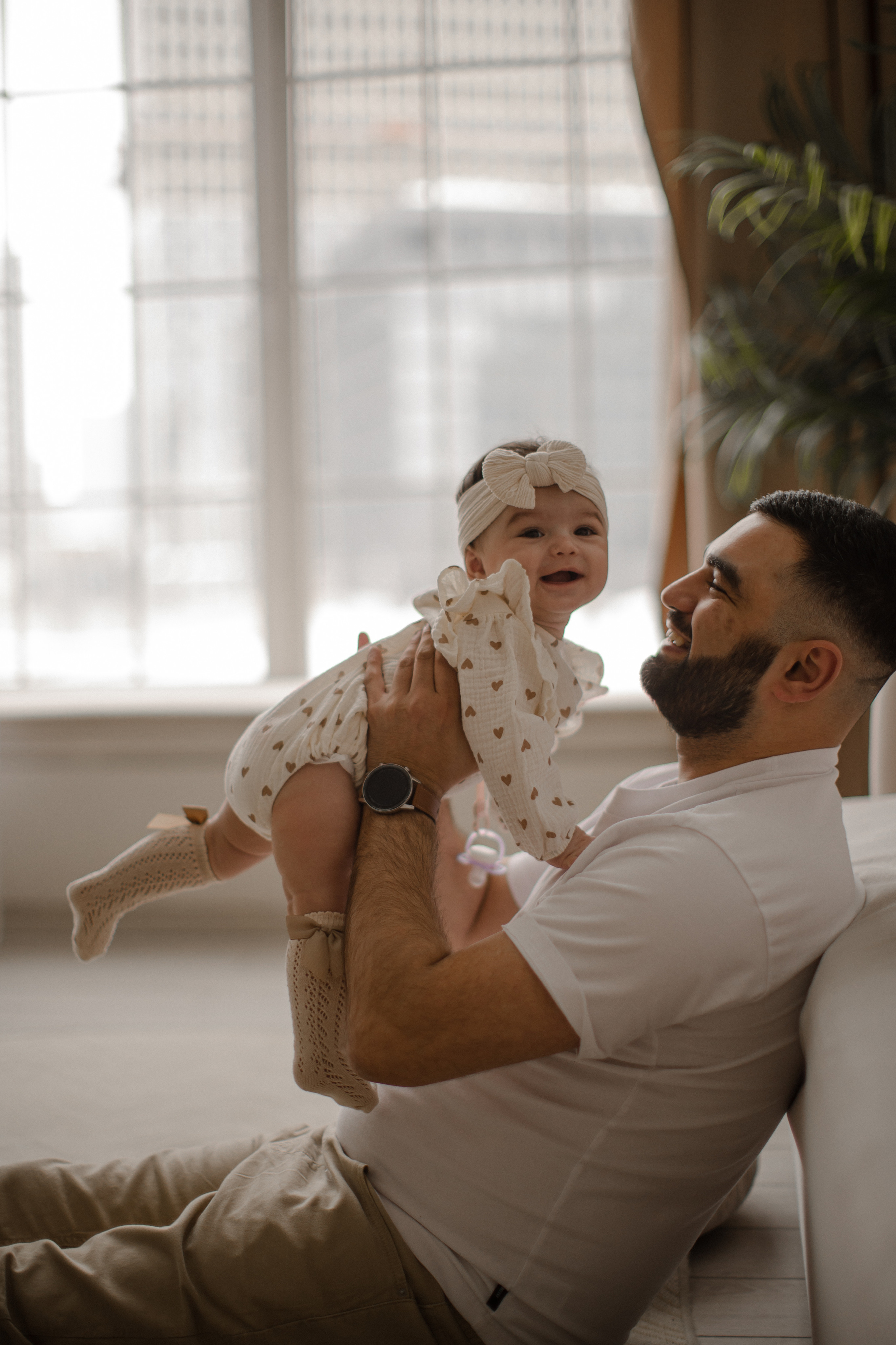 Алена с семьей. Семейный и детский фотограф в Москве Кузьмина Мария