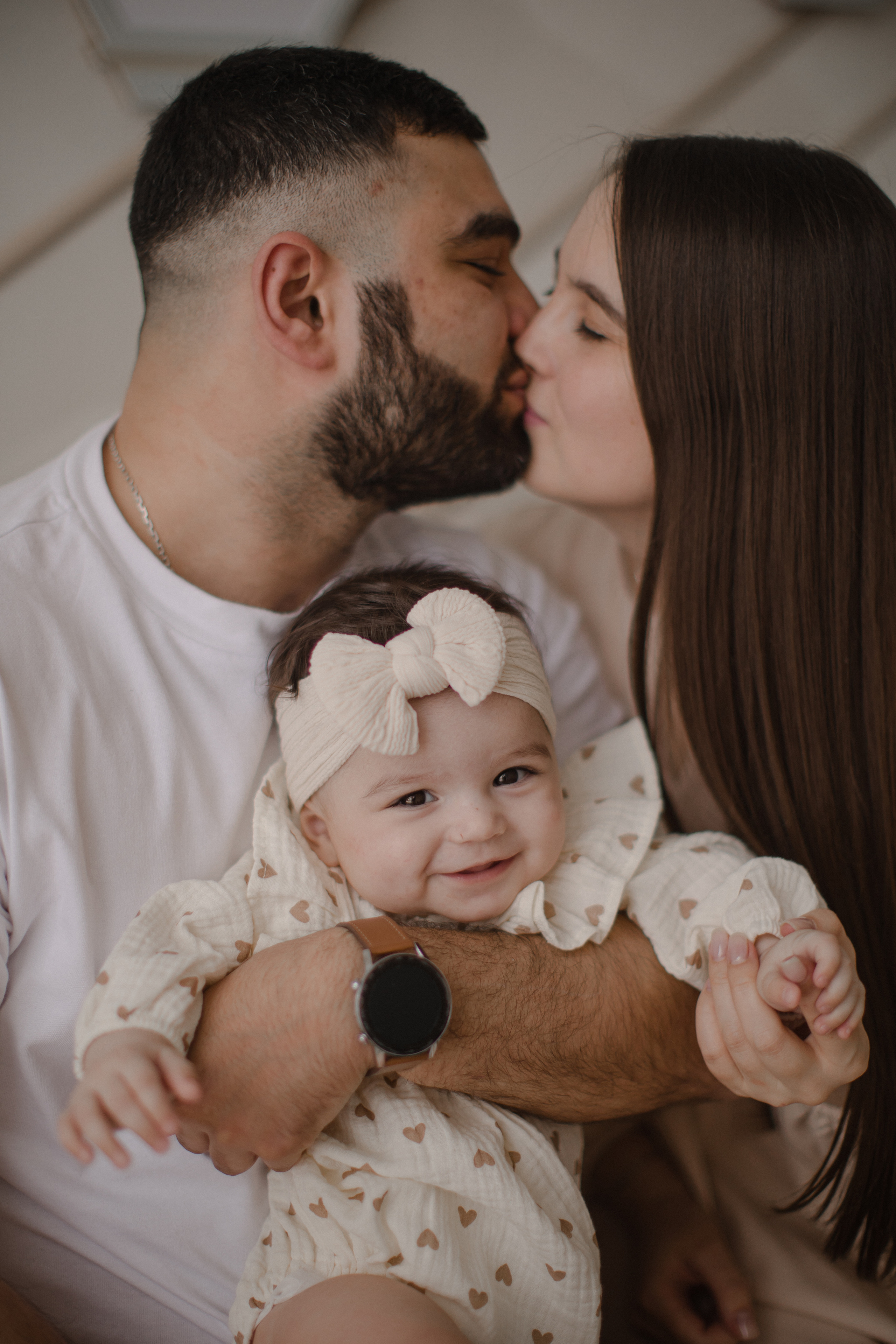 Алена с семьей. Семейный и детский фотограф в Москве Кузьмина Мария