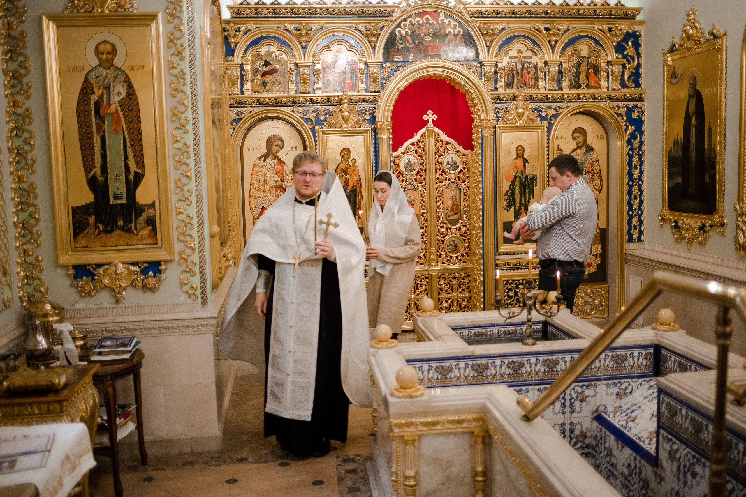 Крестины Вани. Семейный и детский фотограф в Москве Кузьмина Мария