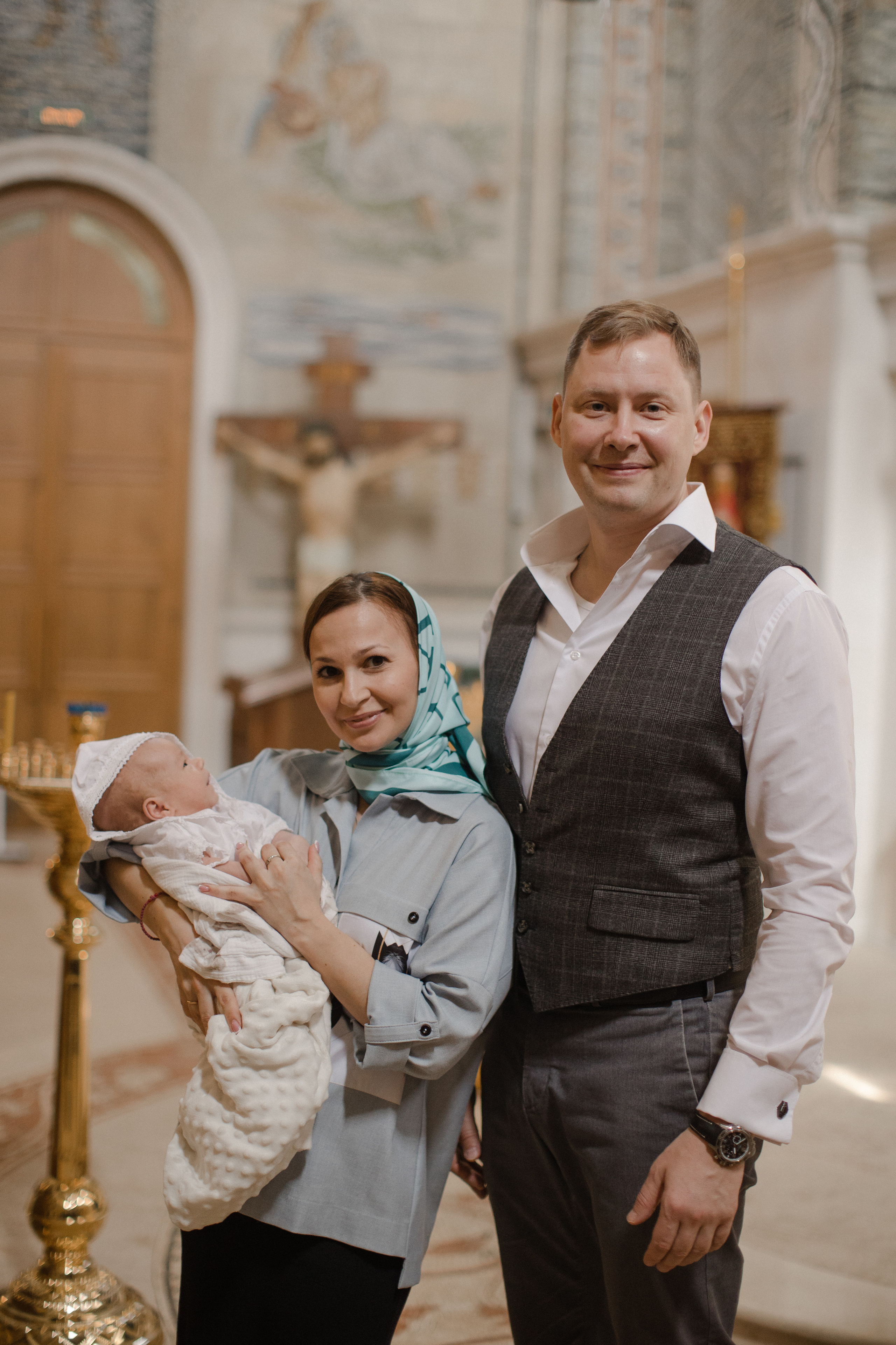 Крестины Давида. Семейный и детский фотограф в Москве Кузьмина Мария