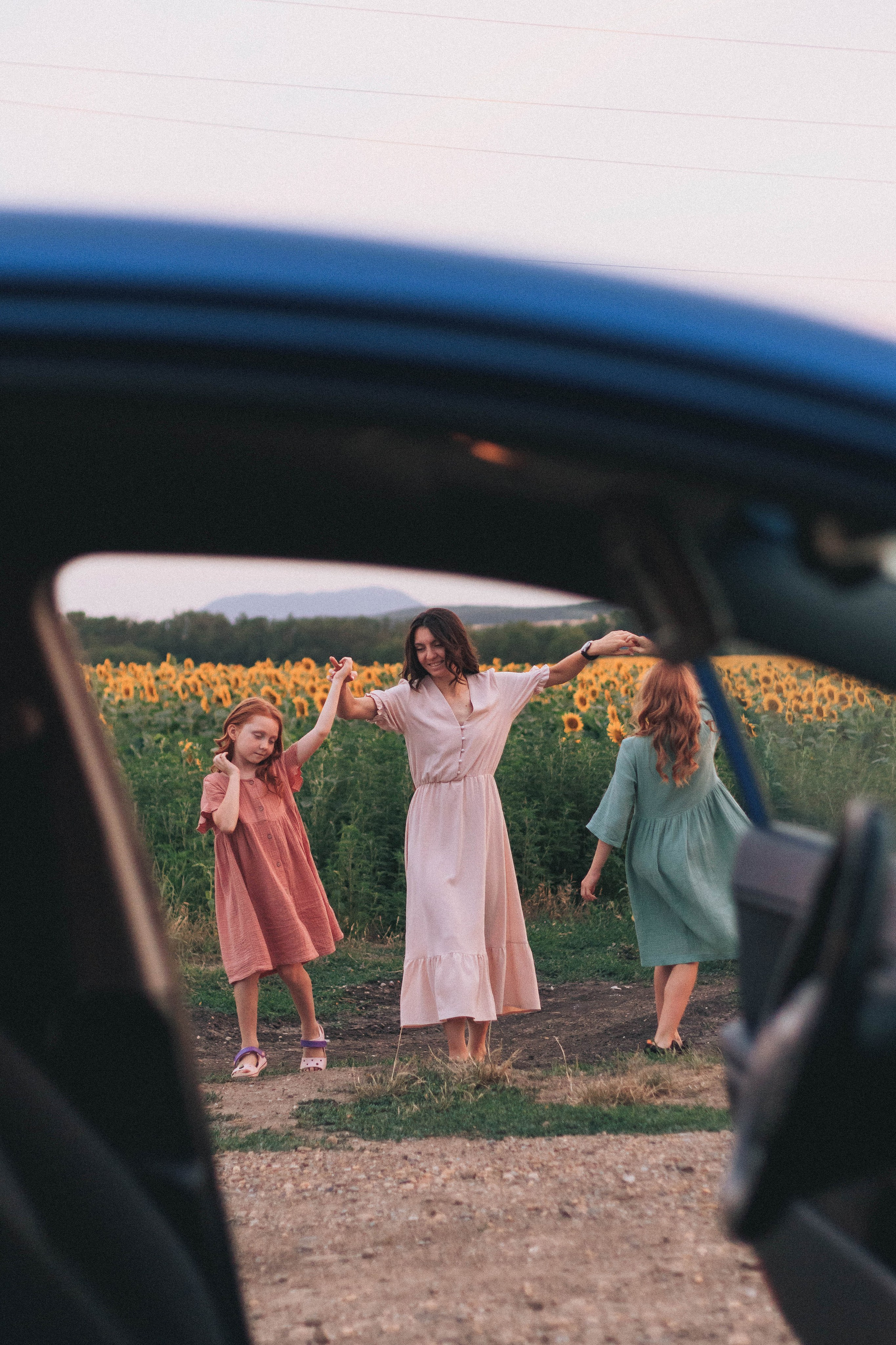 В подсолнухах. Фотограф в Краснодаре Ксения Мархинина