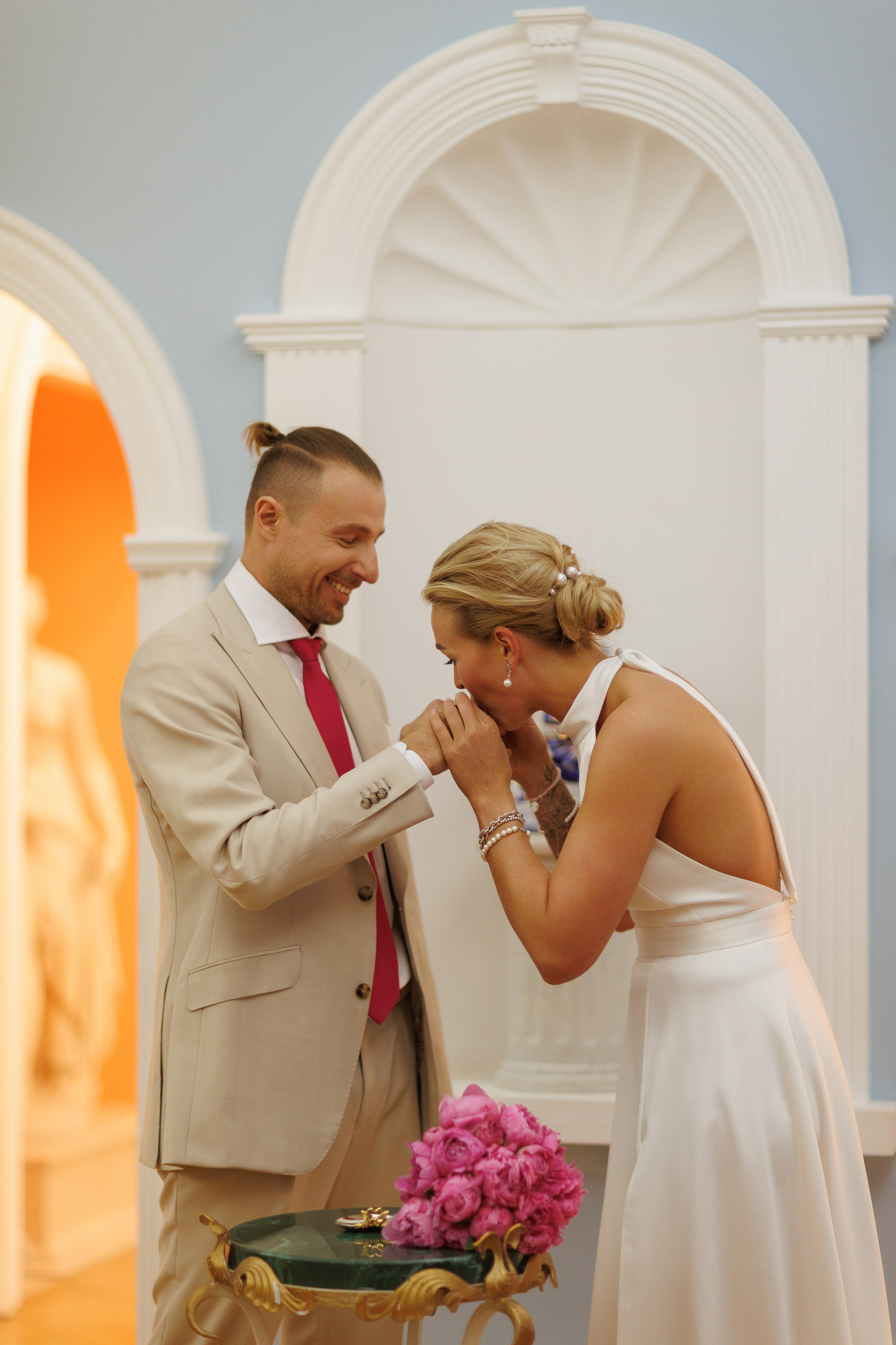 Розовая свадьба Женя и Олег. Марковкина КрисТина