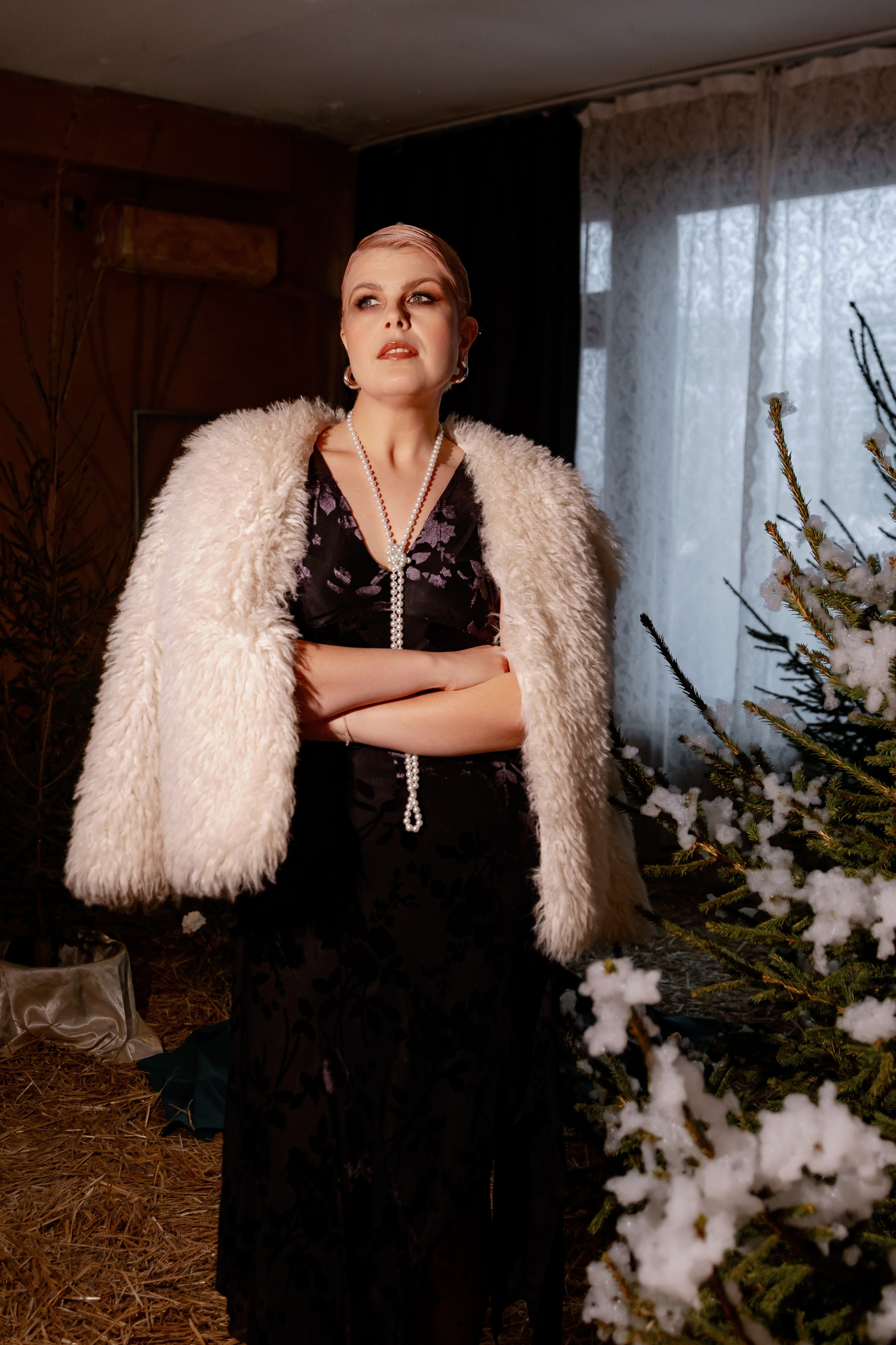 Атмосферная новогодняя фотосессия Анастасии, Екатеринбург. Фотограф в Екатеринбурге Пойгина Елена