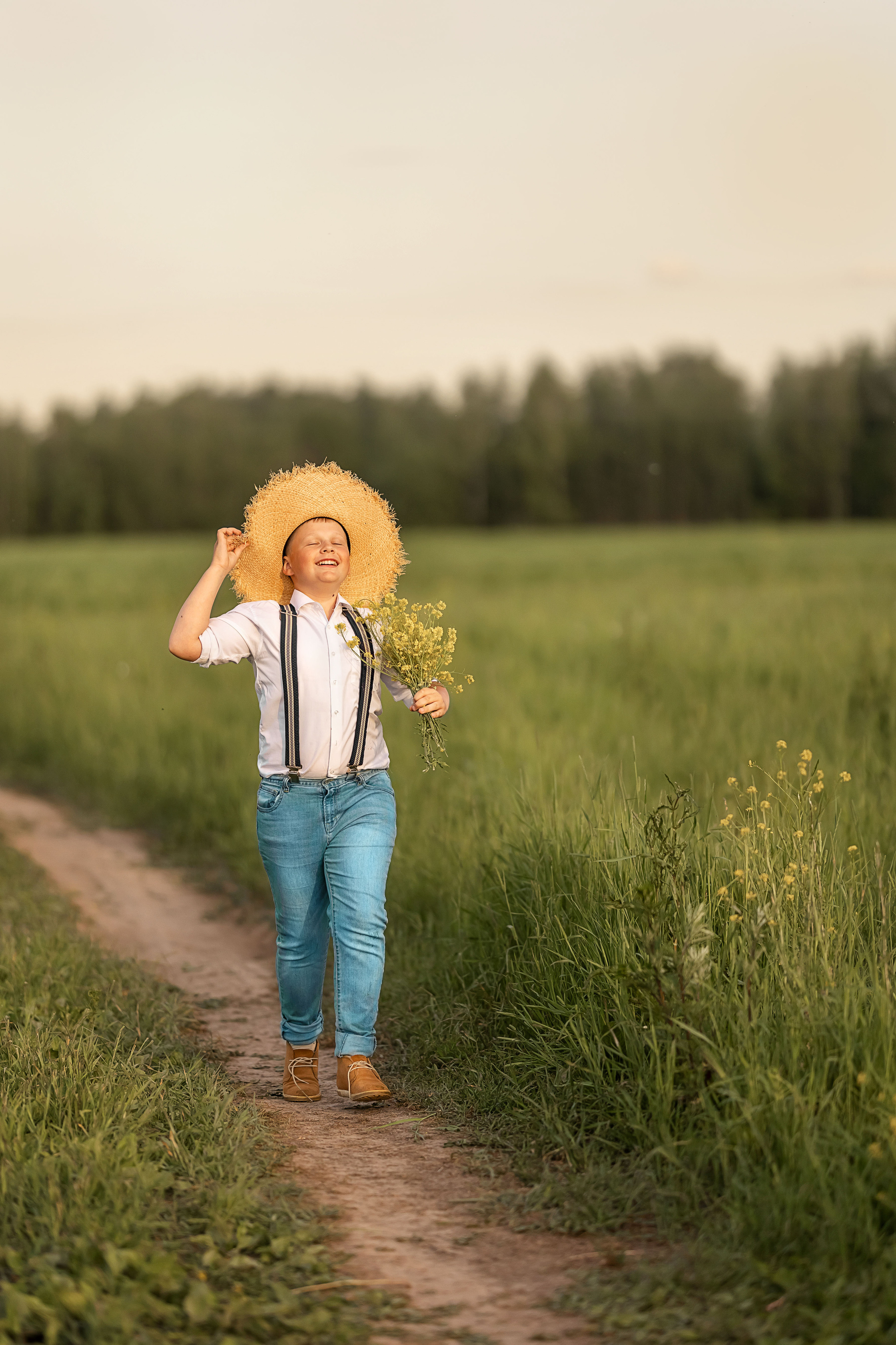 Лето, солнце, поле. Елена Чернигина семейный и детский фотограф в Нижнем Новгороде и Бор