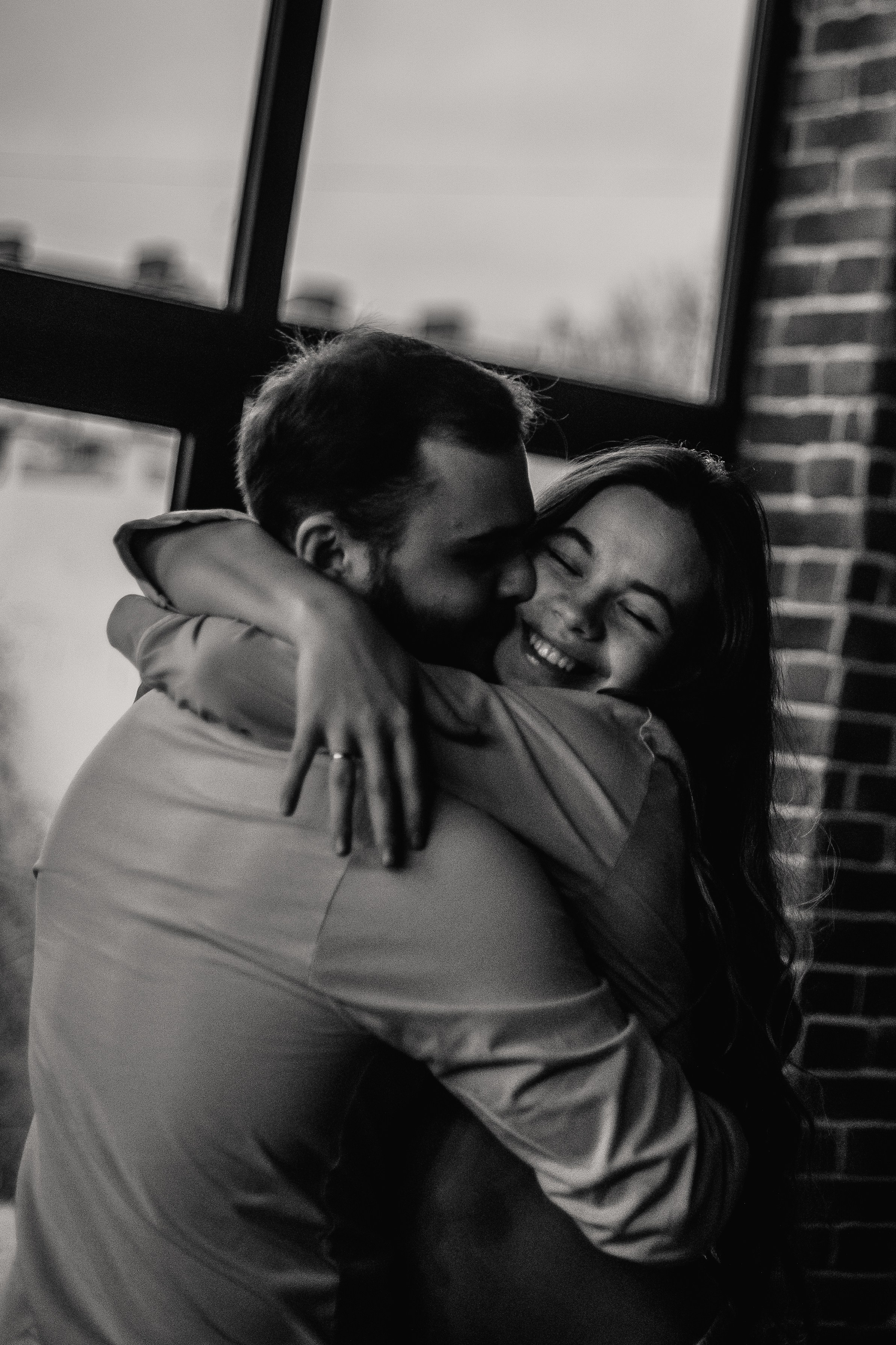 Новогодние Мира и Дима. Фотограф в Петербурге