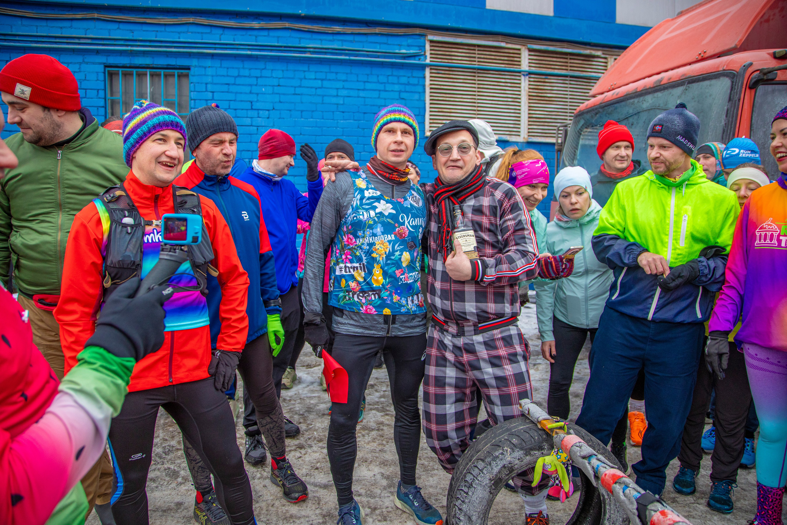 Марафон у дома, этап Химки 22.12.24. Фотограф Сергей Ловкий