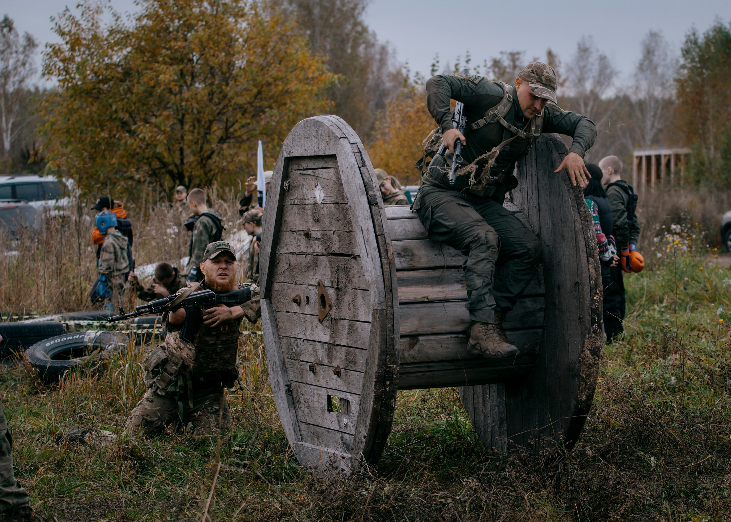 Квалификационные испытания. Сдача на шеврон «Боевая Единица». Портретный фотограф в Москве Дарья Цезария