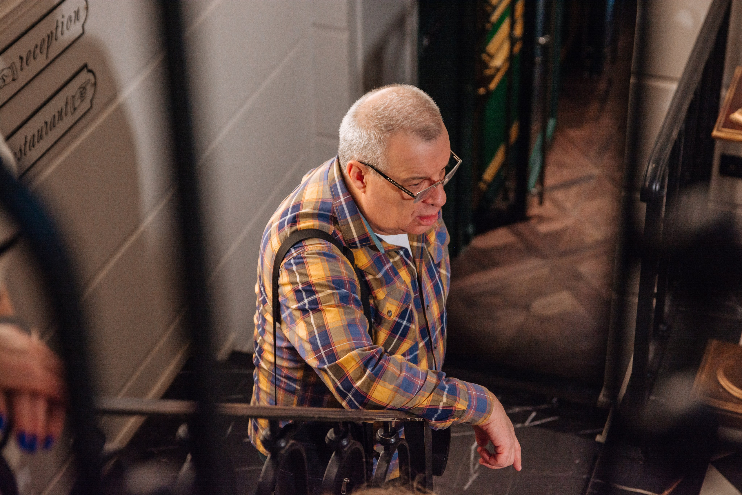 Пушкин в отеле «Оболенский». Съёмка ролика для конкурса. Портретный фотограф в Санкт-Петербурге Дмитриева Наталия