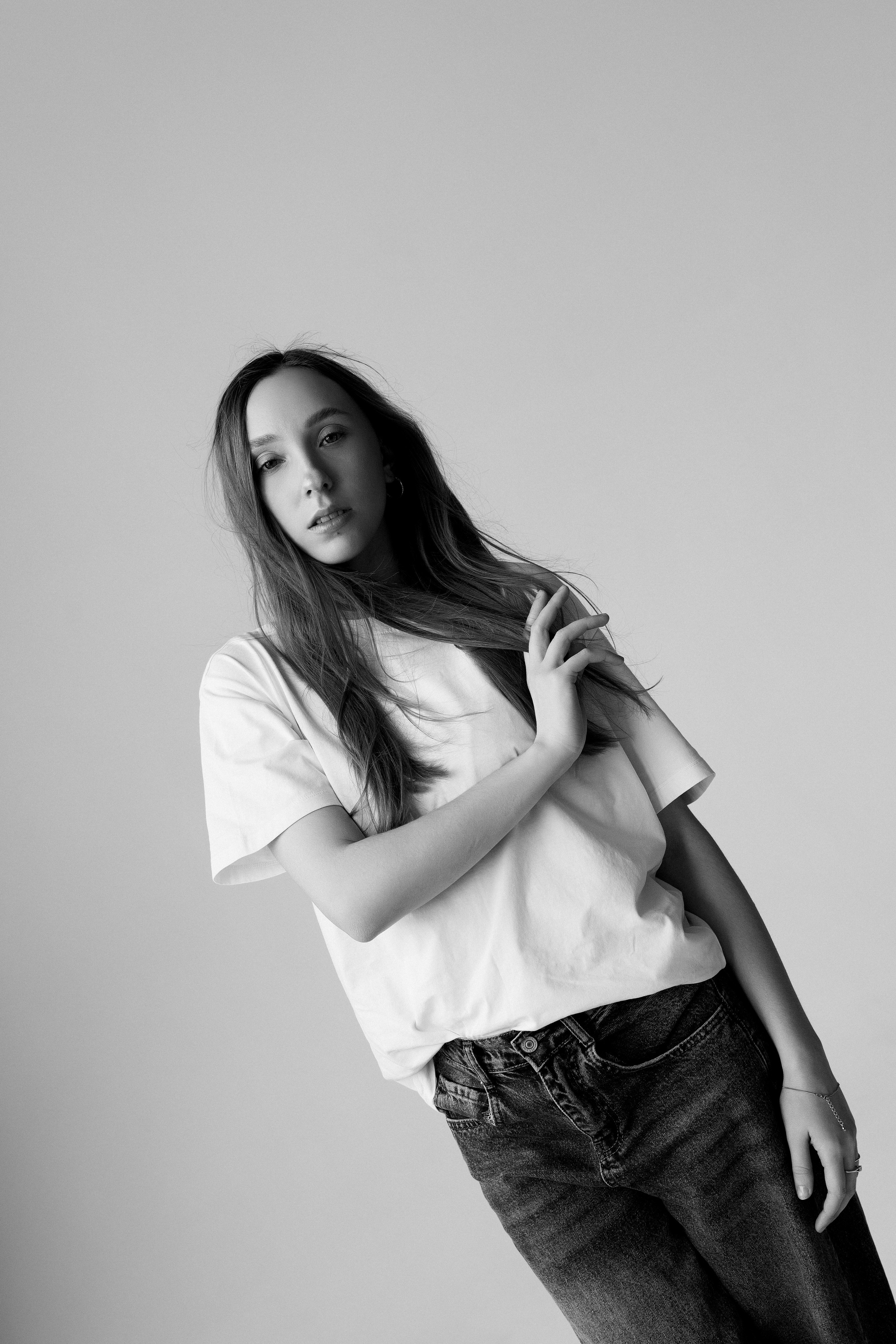 Женский портрет в студии. Фотограф Минск